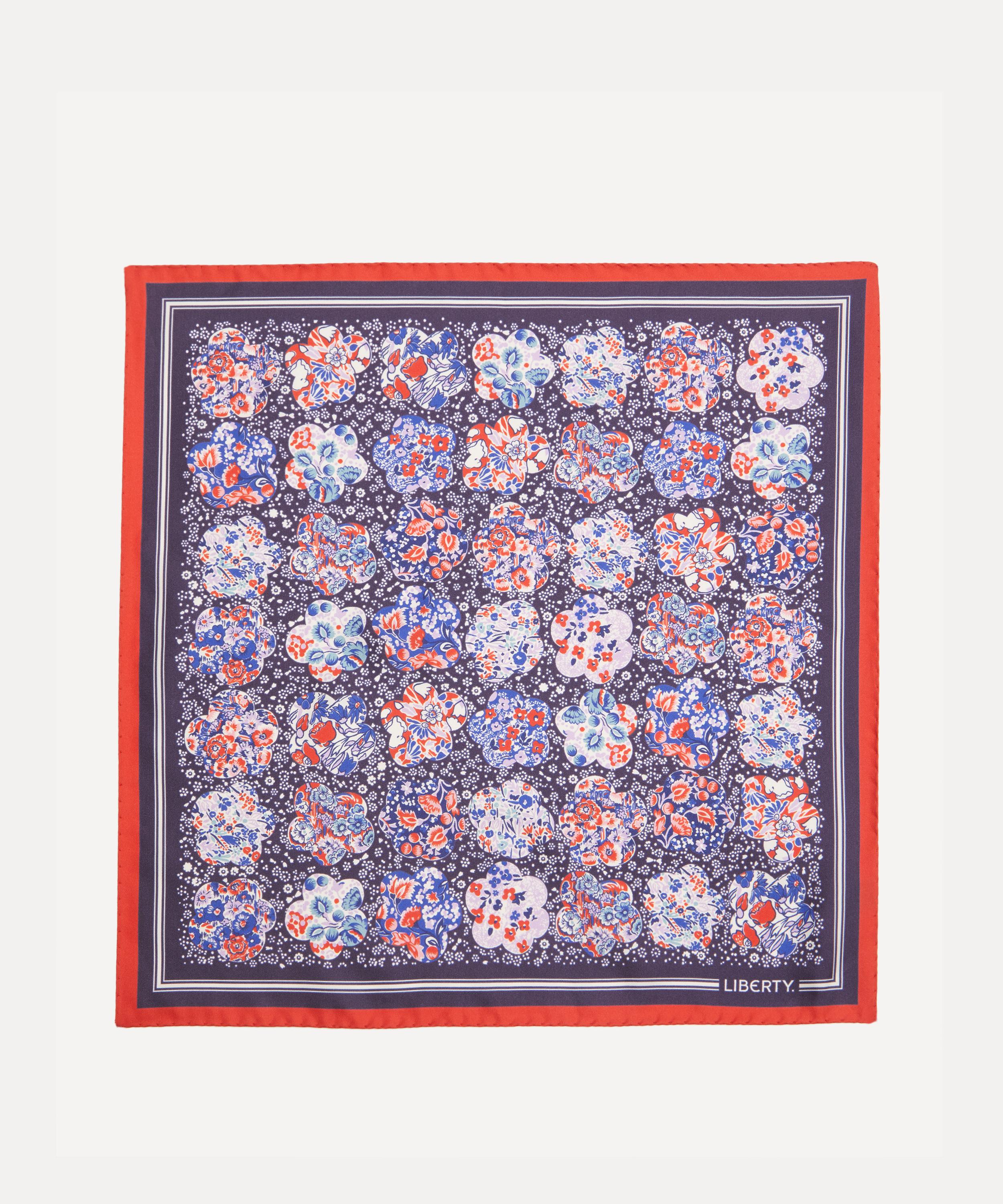 Liberty - Sky Garden 45x45 Silk Twill Scarf image number 0