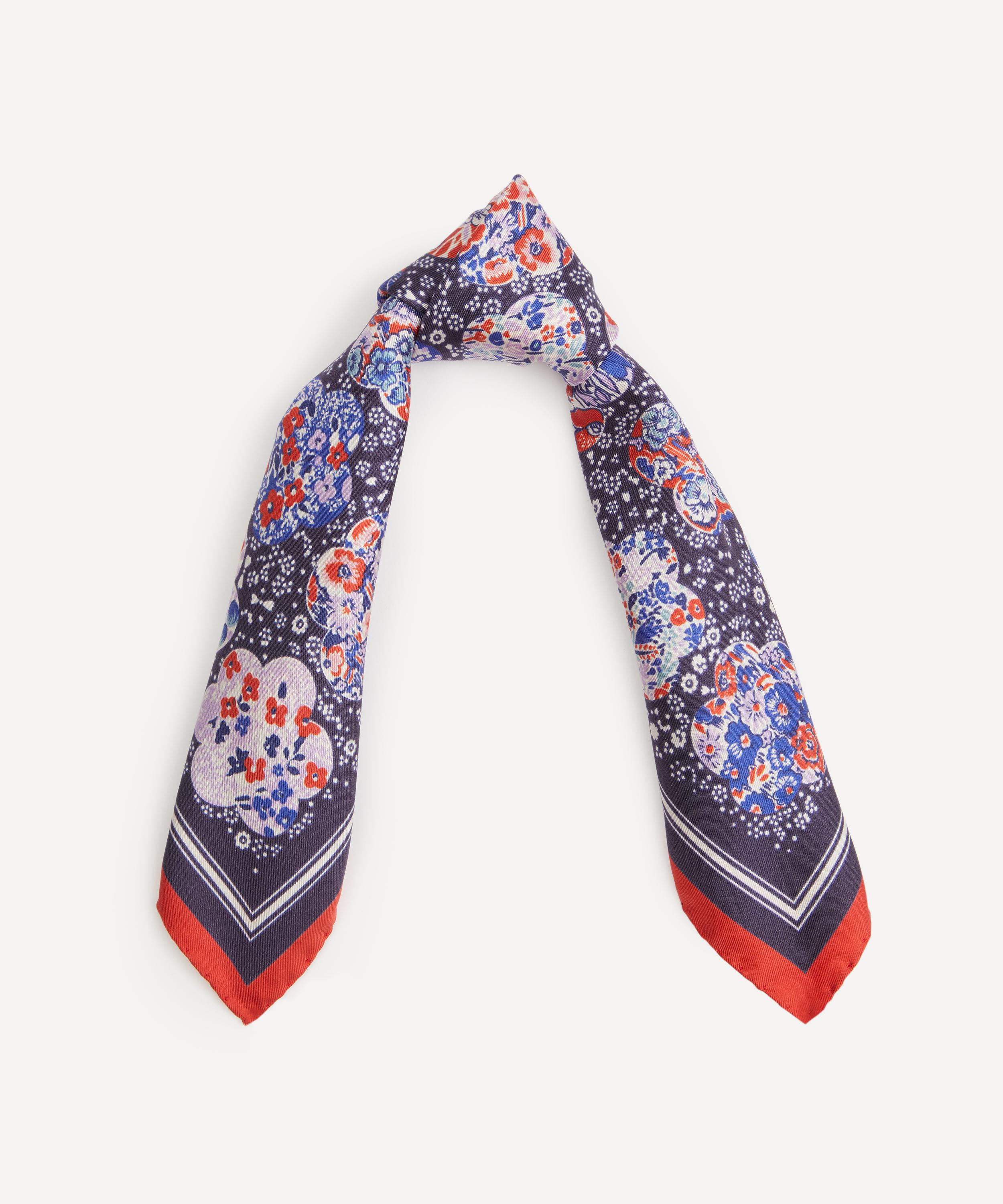 Liberty - Sky Garden 45x45 Silk Twill Scarf image number 2