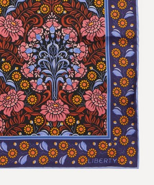 Liberty - Daisy Chain Silk Twill Scarf image number 2