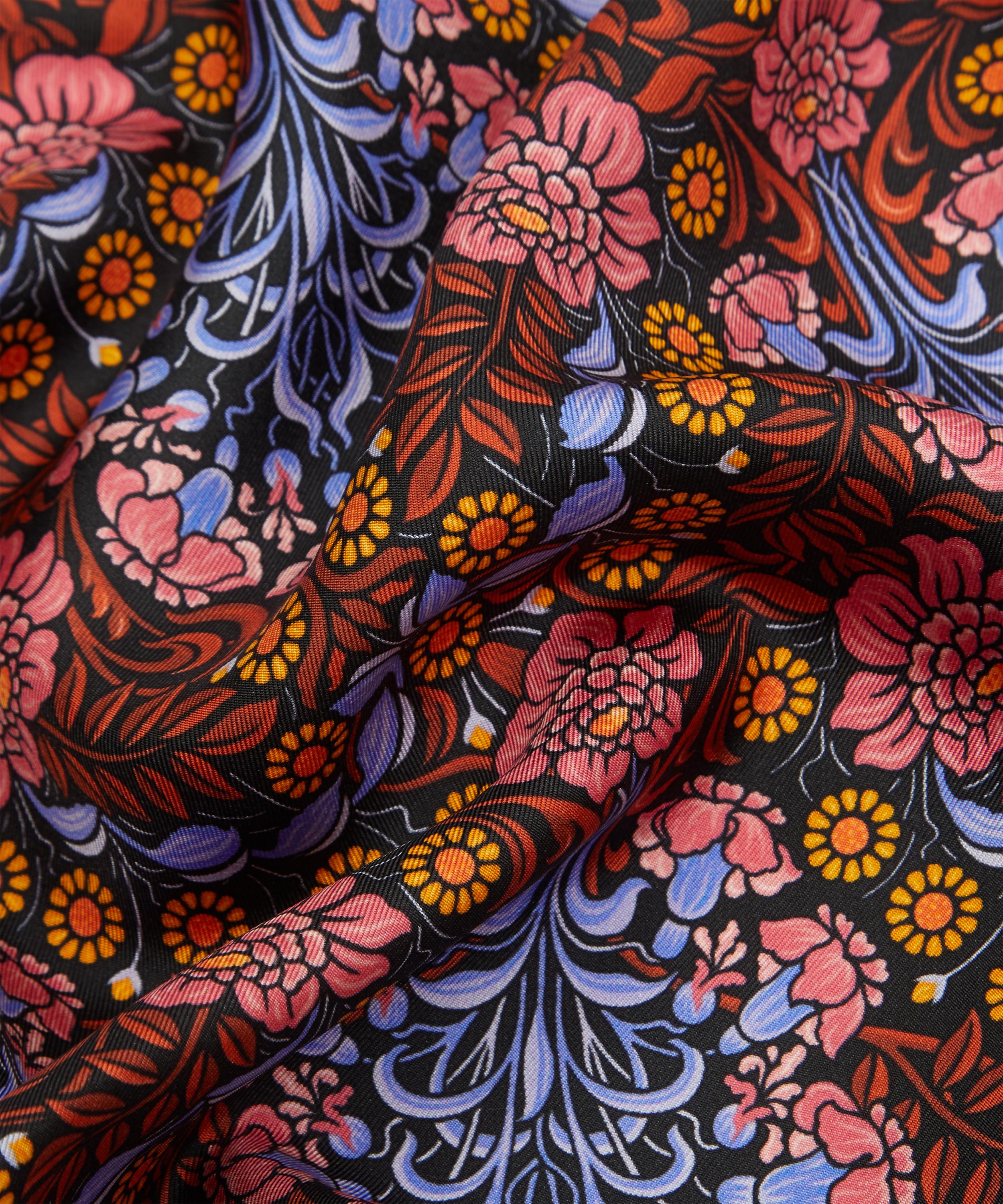 Liberty - Daisy Chain Silk Twill Scarf image number 3