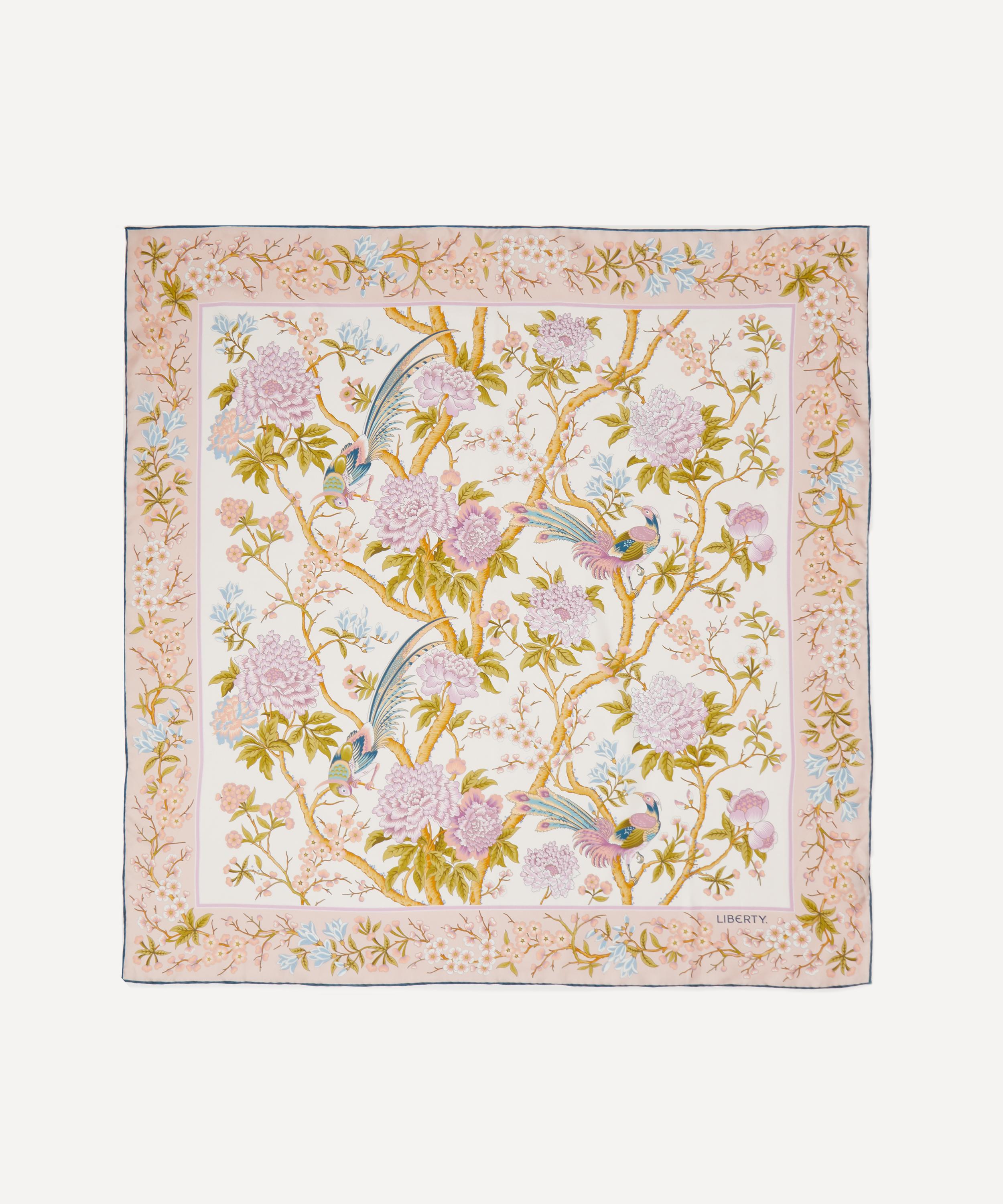 Liberty - Elysian Paradise 90x90 Silk Twill Scarf image number 0