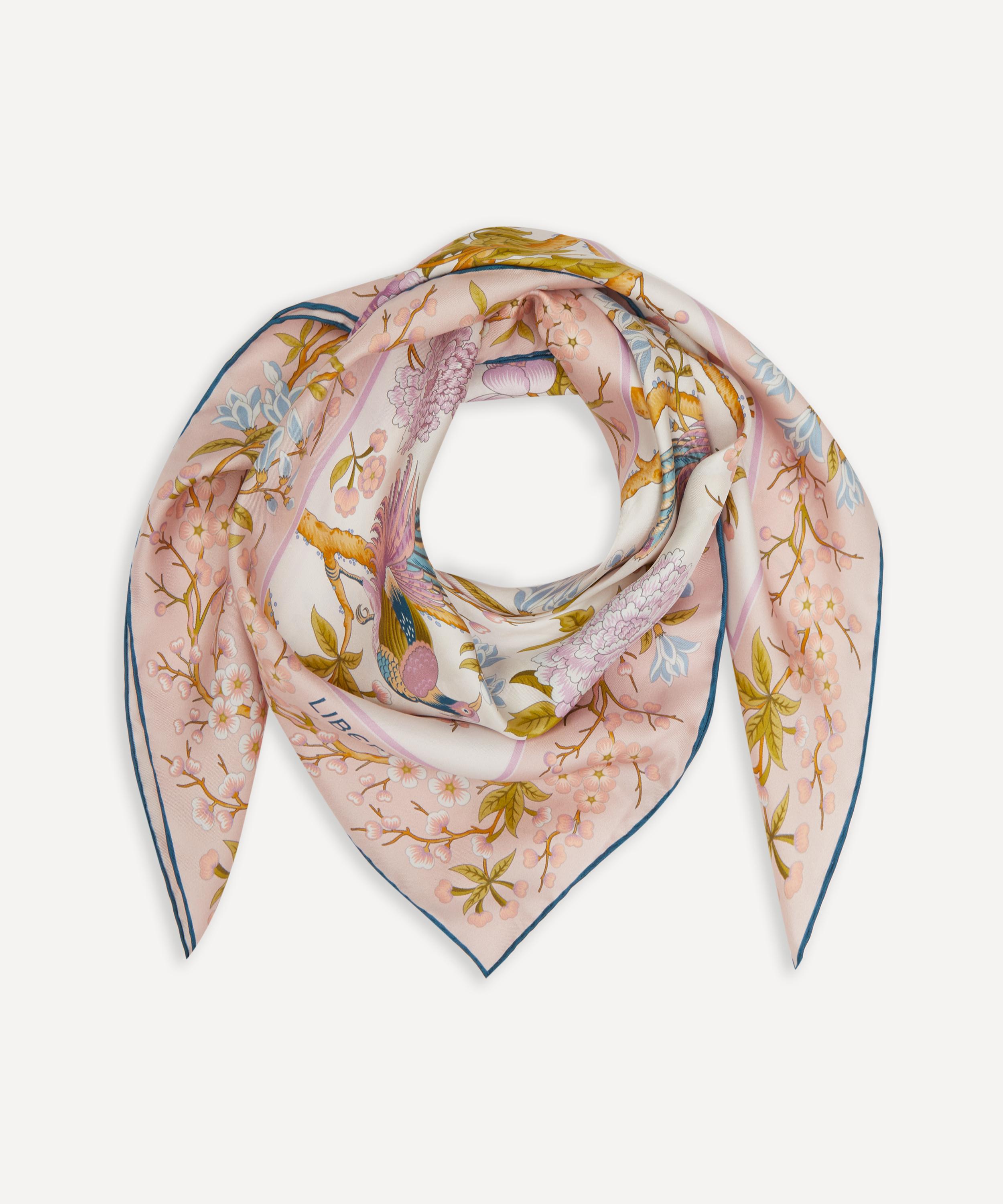 Liberty - Elysian Paradise 90x90 Silk Twill Scarf image number 2