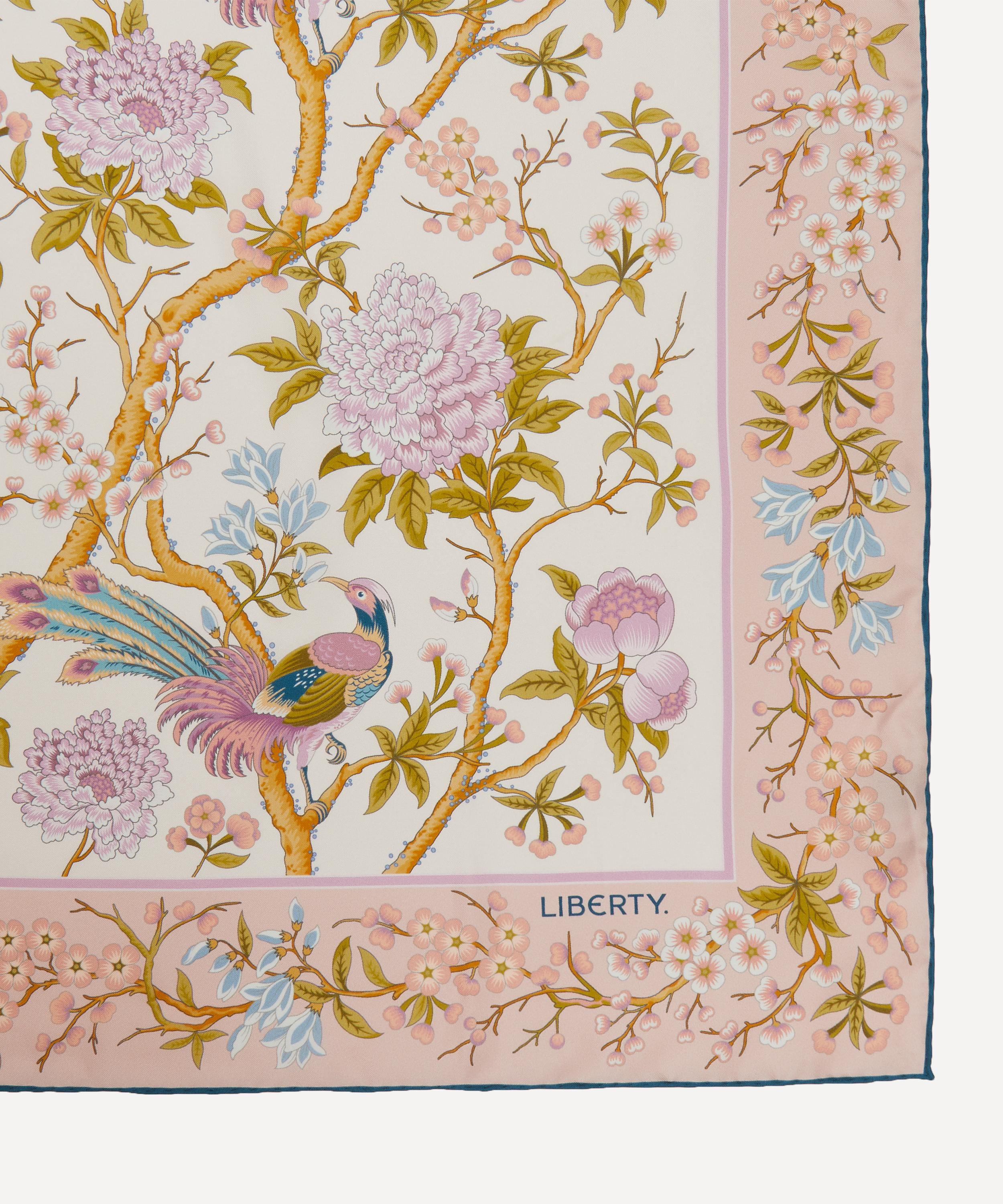 Liberty - Elysian Paradise 90x90 Silk Twill Scarf image number 3