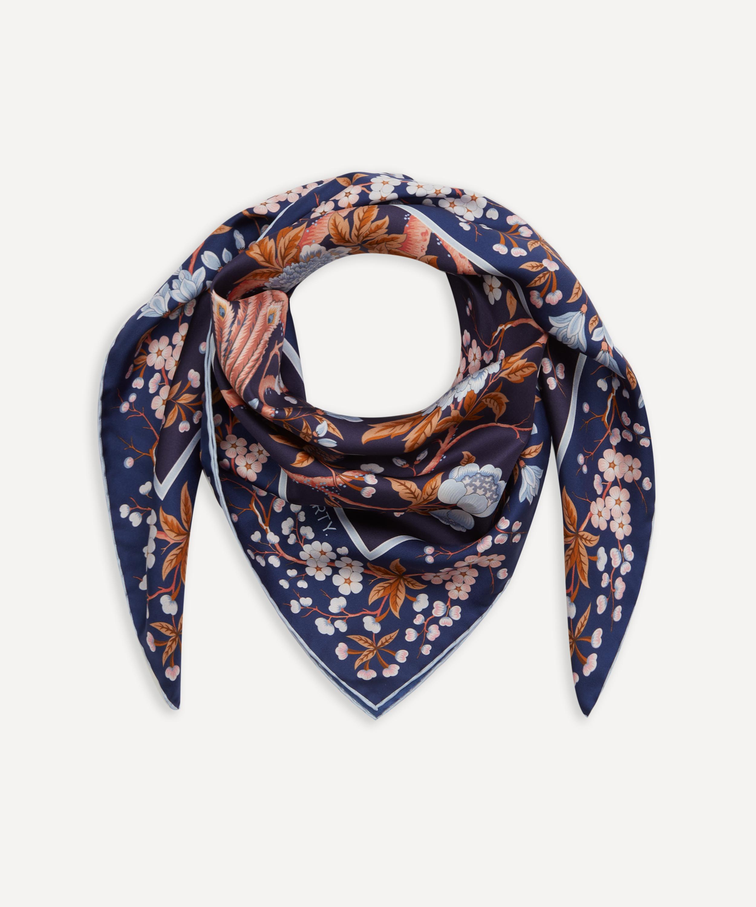 Liberty - Elysian Paradise 90x90 Silk Twill Scarf image number 1
