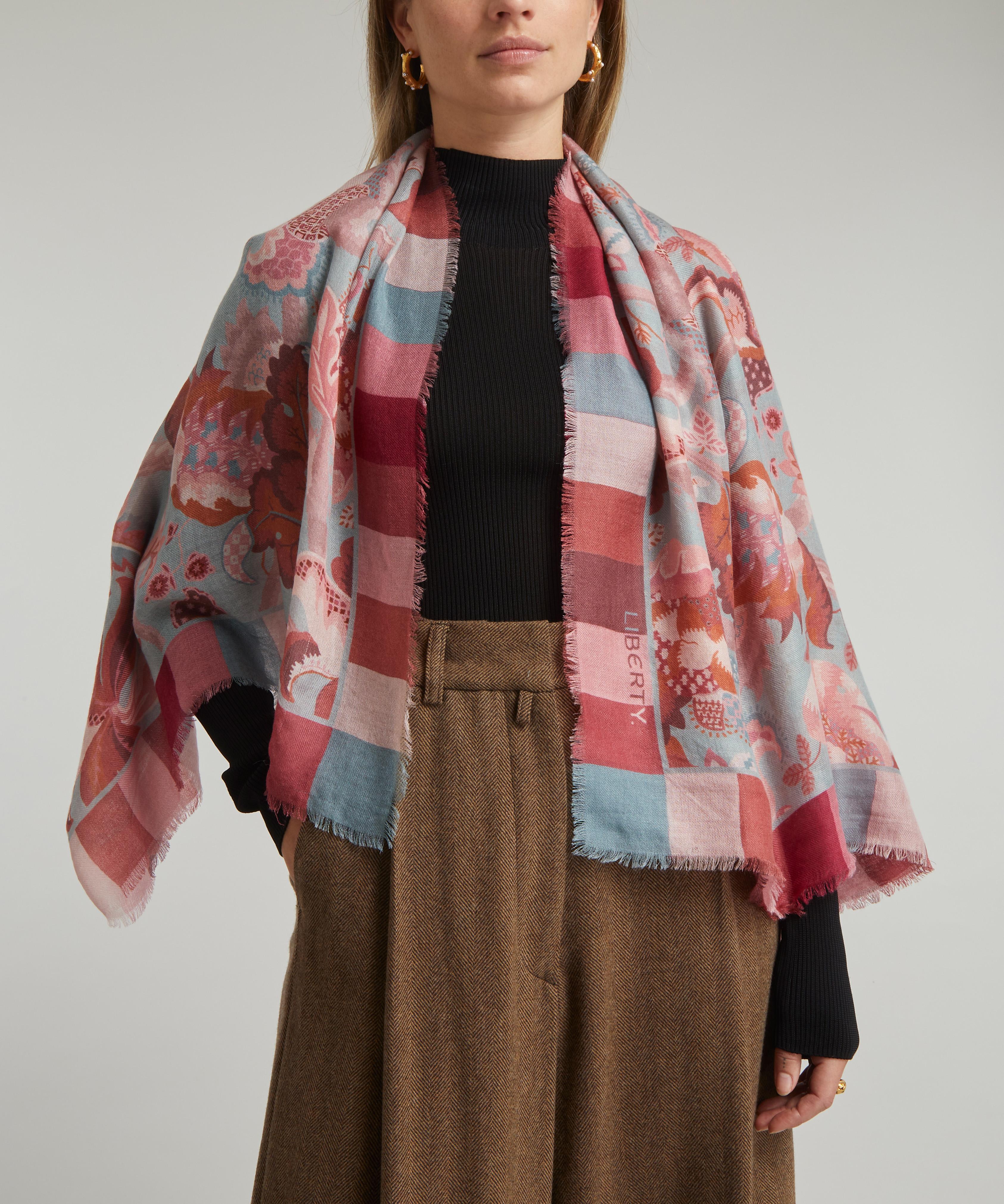 Liberty - French Brocade Wool-Silk Scarf image number 1