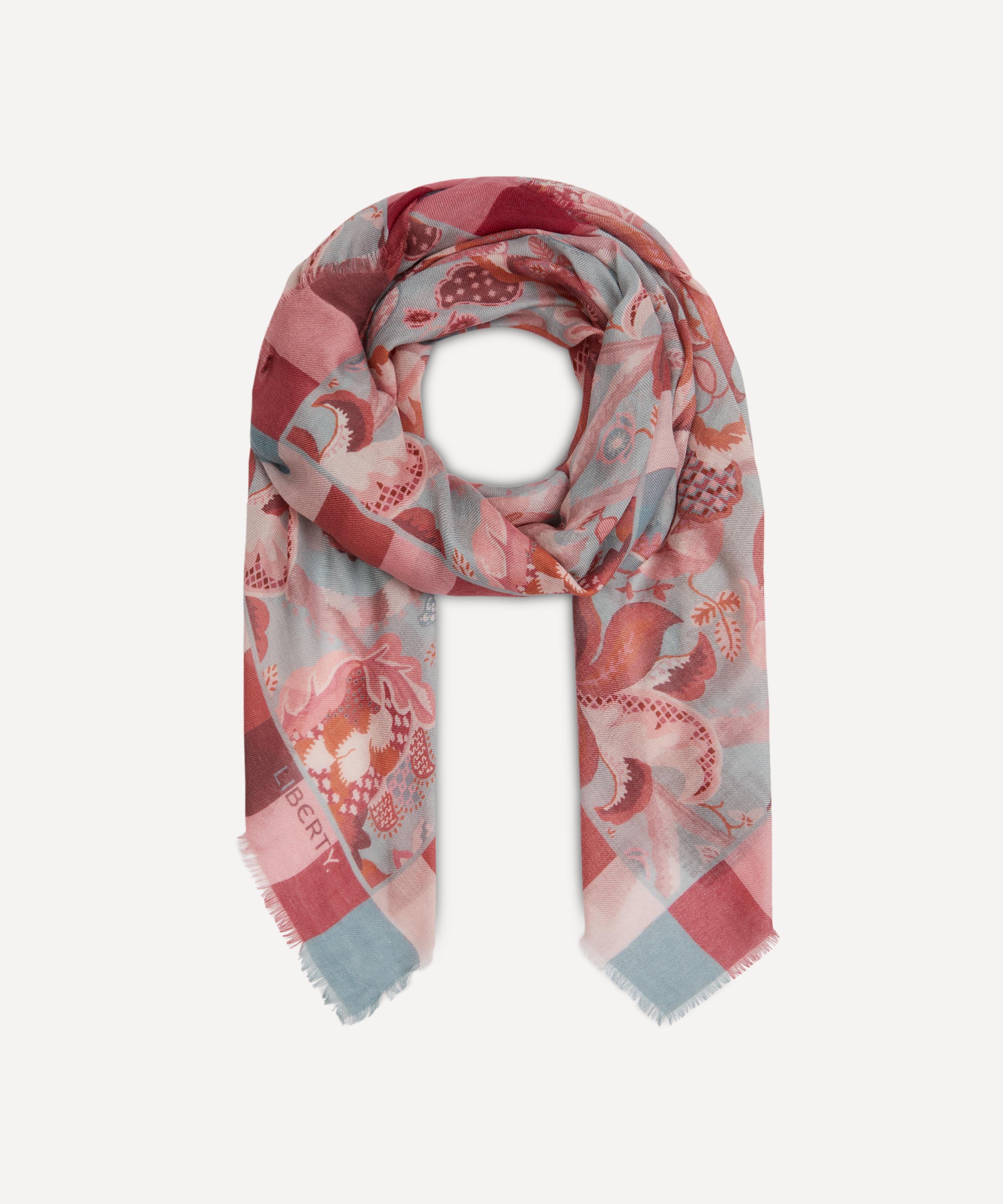 Liberty - French Brocade Wool-Silk Scarf image number 2