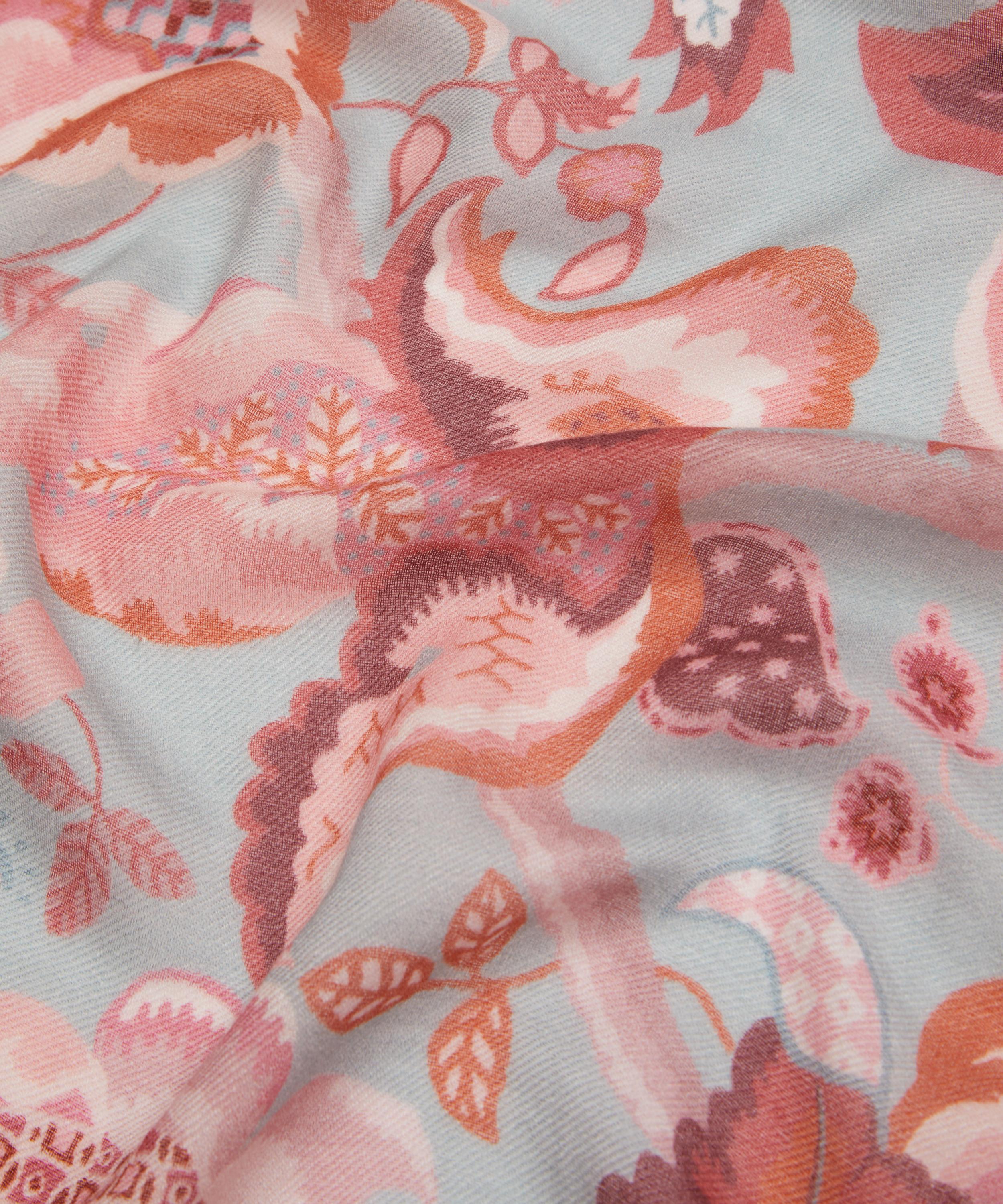 Liberty - French Brocade Wool-Silk Scarf image number 4