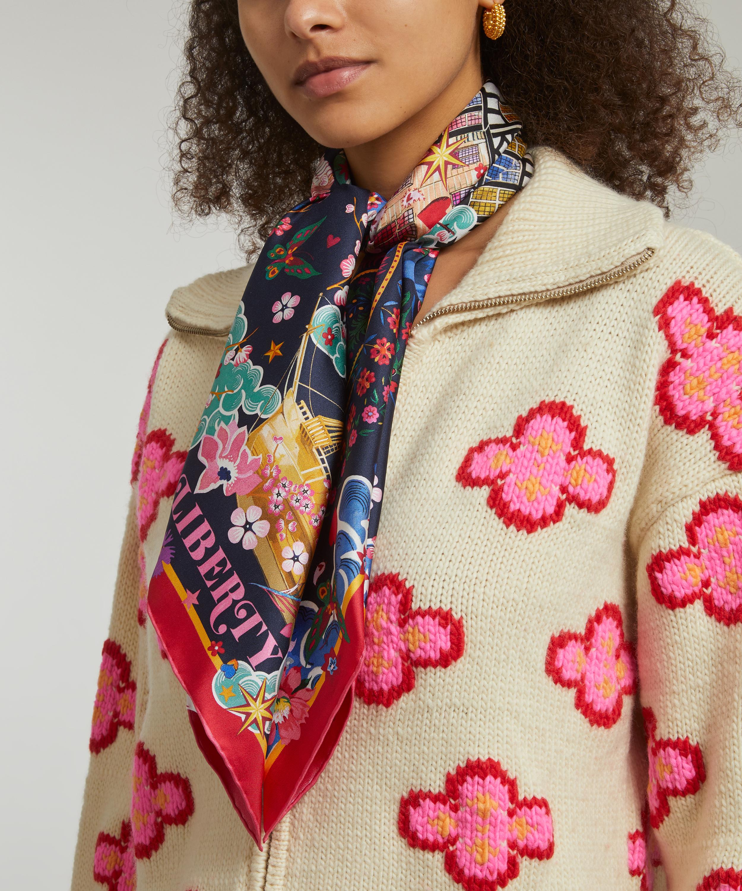 Liberty - Love Scarf 90x90 Silk Twill image number 1