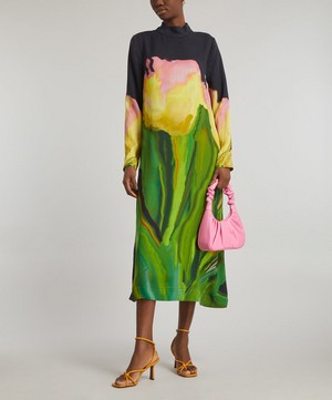 Stine Goya - Millie Night Tulips Print Dress image number 1