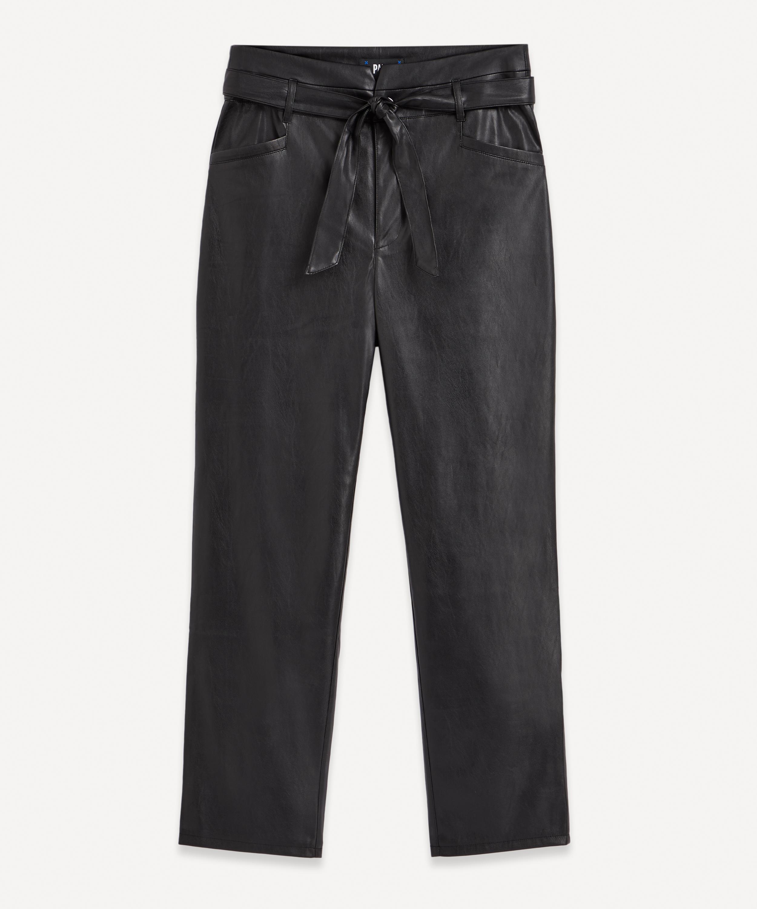 Paige - Kina Faux-Leather Trousers image number 