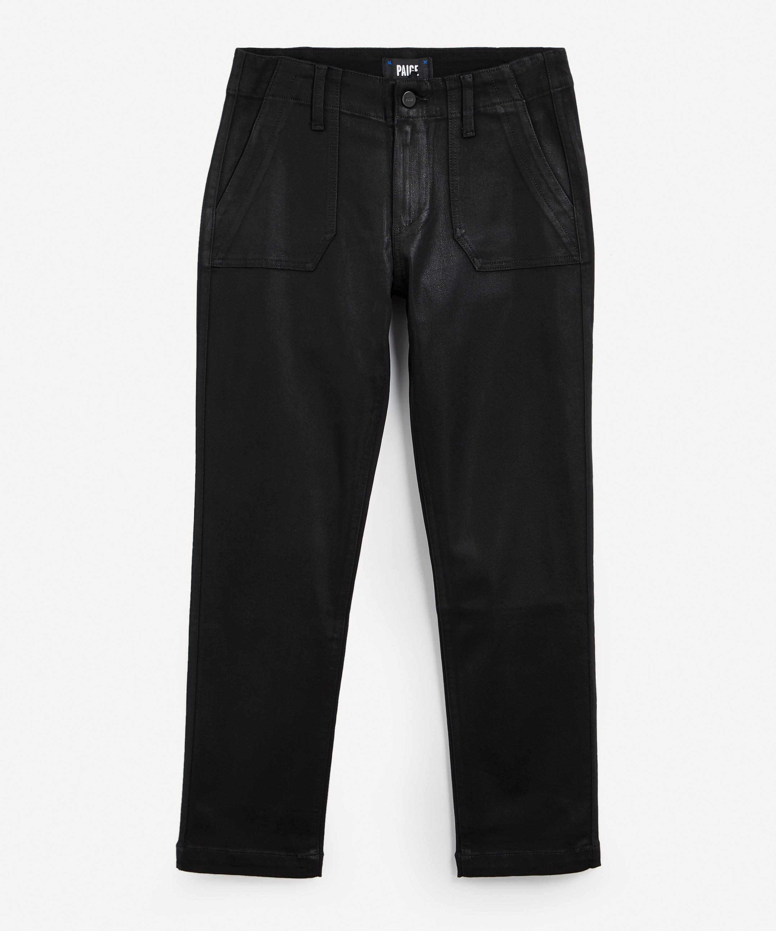 Paige - Mayslie Straight-Leg Coated Jeans image number 0