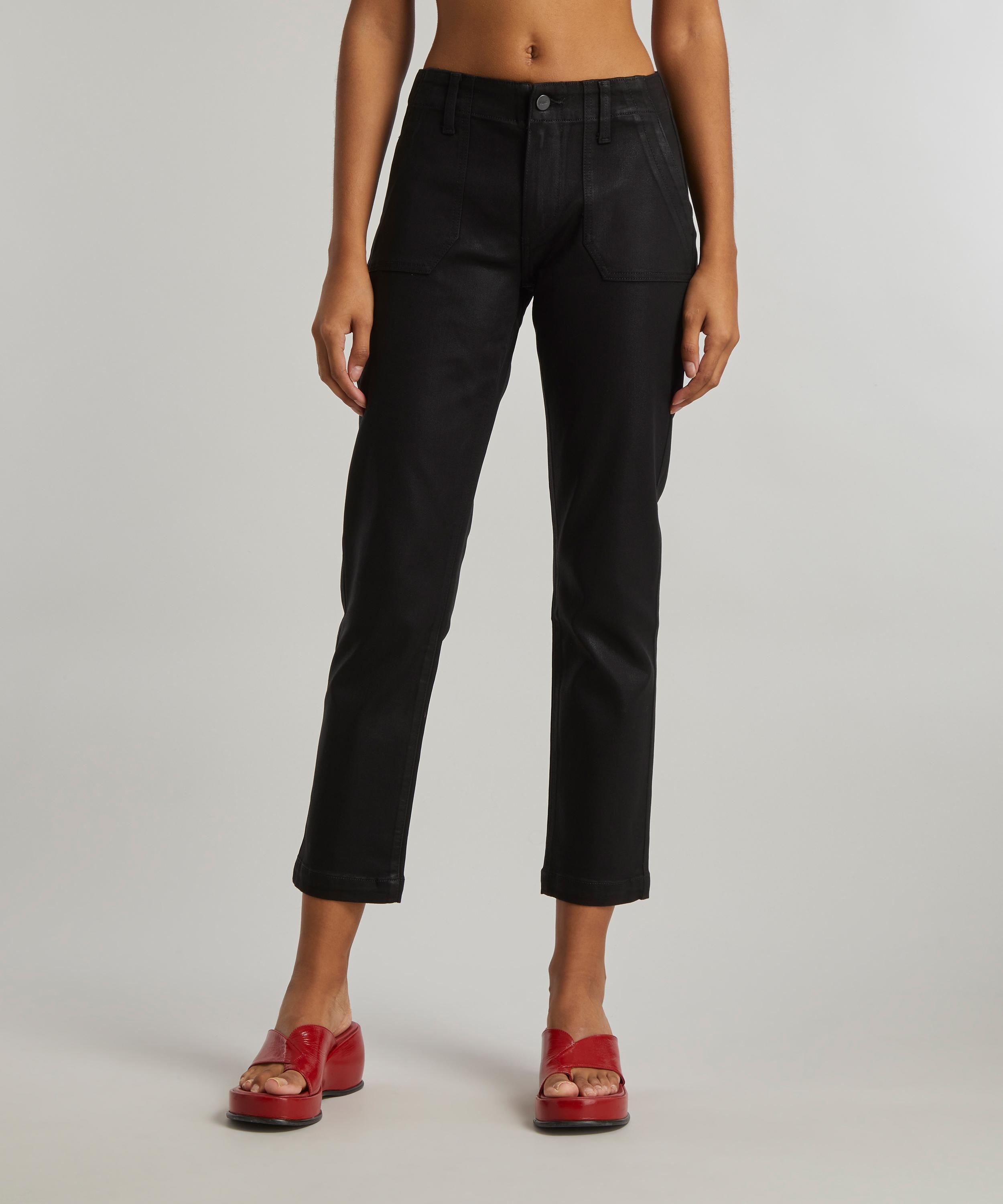 Paige - Mayslie Straight-Leg Coated Jeans image number 2