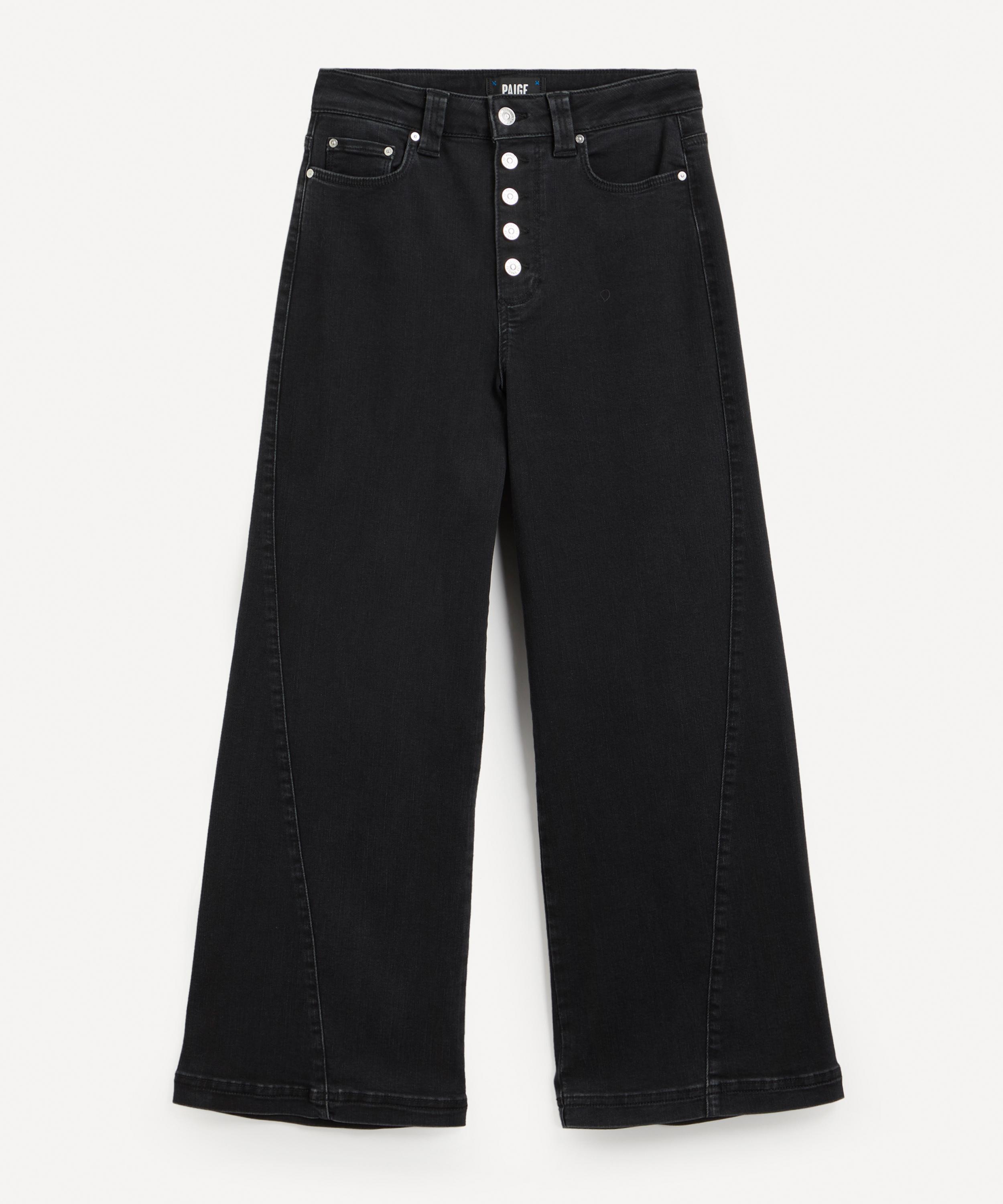 Paige - Anessa Twisted Seam Button Fly Jeans image number 0