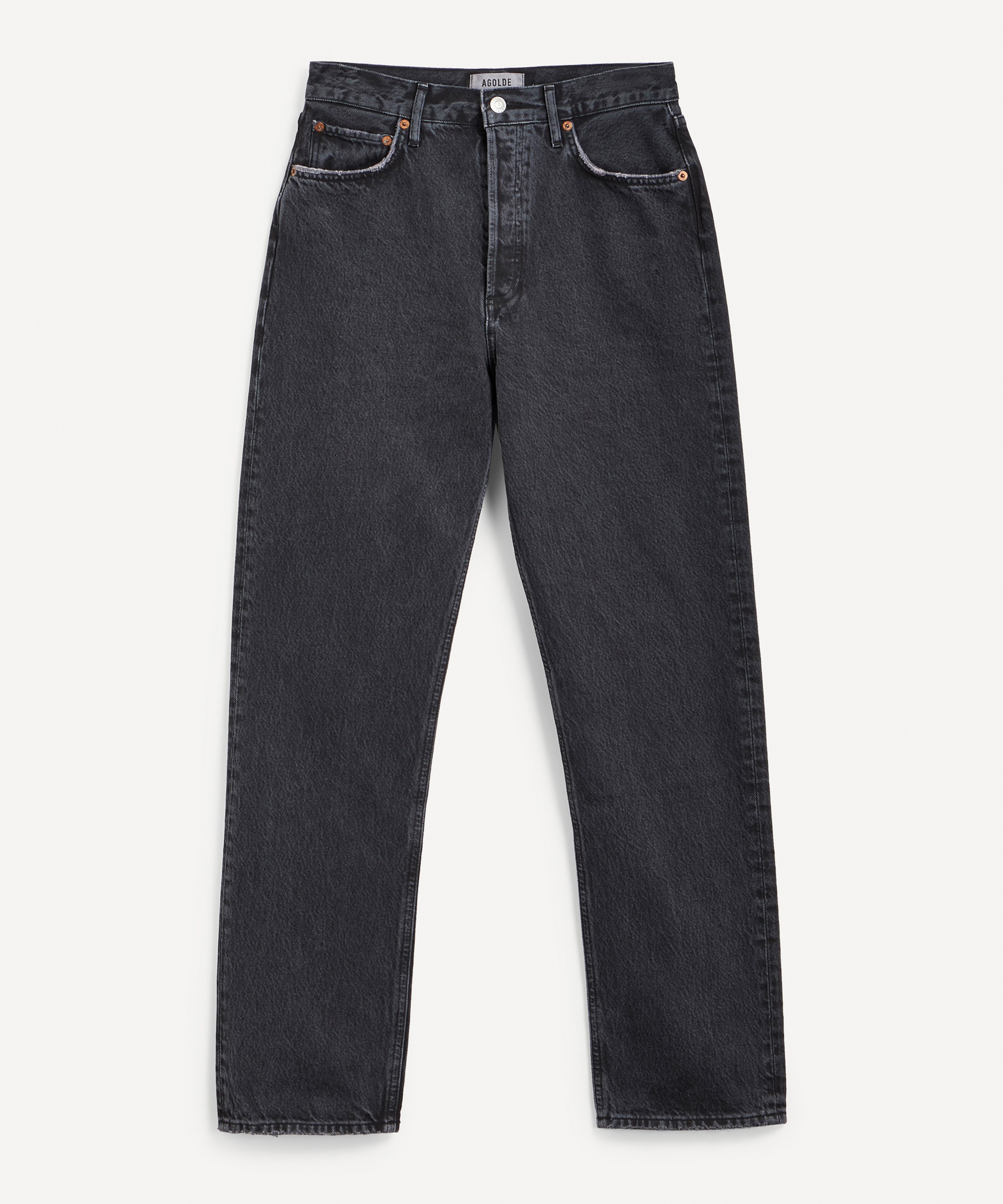 90s Pinch-Waist High-Rise Straight Jeans