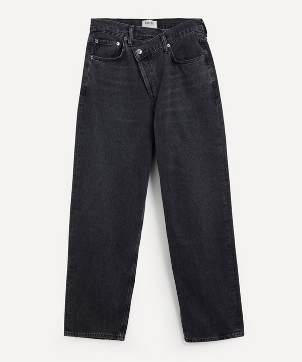 AGOLDE - Criss-Cross Straight-Leg Jeans image number null