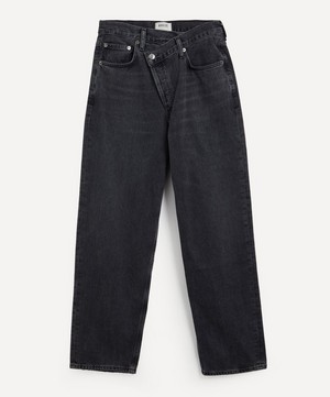 AGOLDE - Criss-Cross Straight-Leg Jeans image number 0