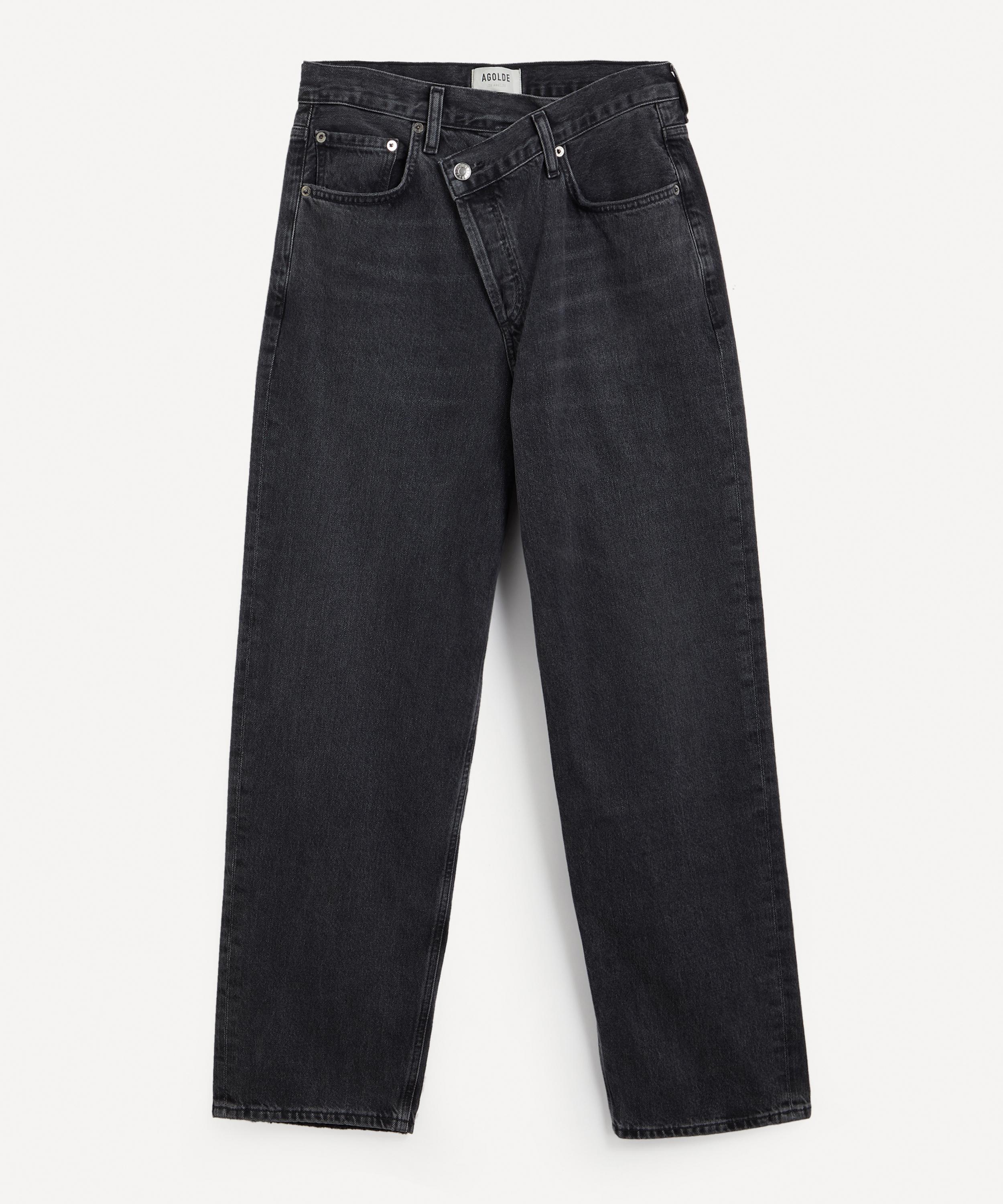AGOLDE - Criss-Cross Straight-Leg Jeans image number 0