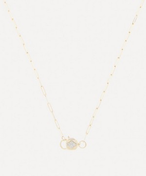 Pascale Monvoisin - 9ct Gold Louise Short Chain Necklace image number 0
