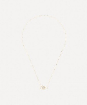 Pascale Monvoisin - 9ct Gold Louise Short Chain Necklace image number 2
