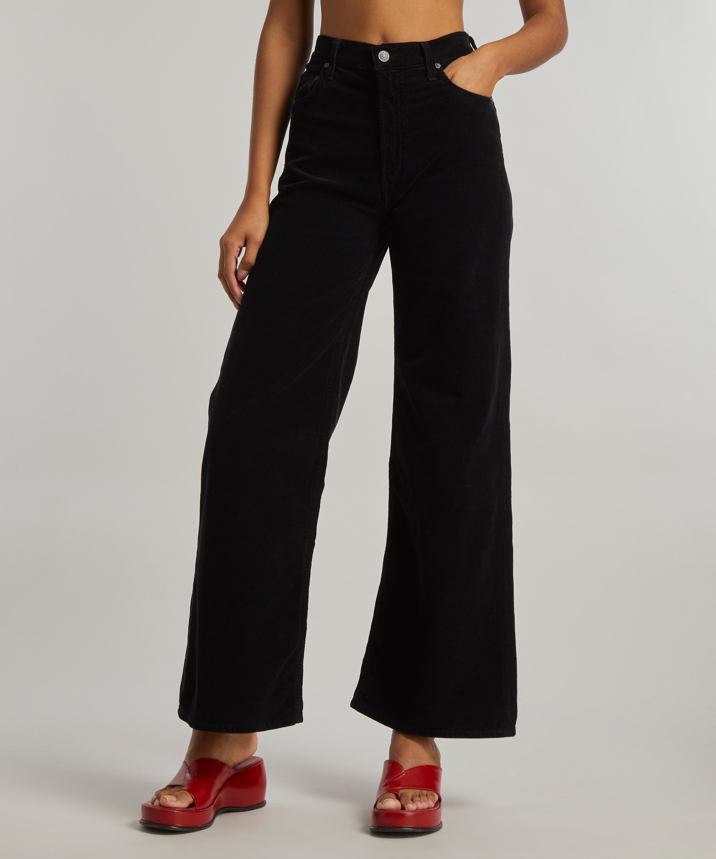 Citizens of Humanity Paloma Corduroy Wide-Leg Trousers