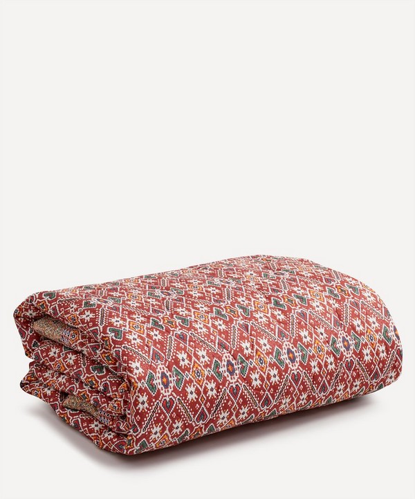Cabana - x Liberty Tapestry Cabana Reversible Emperor Quilt image number null