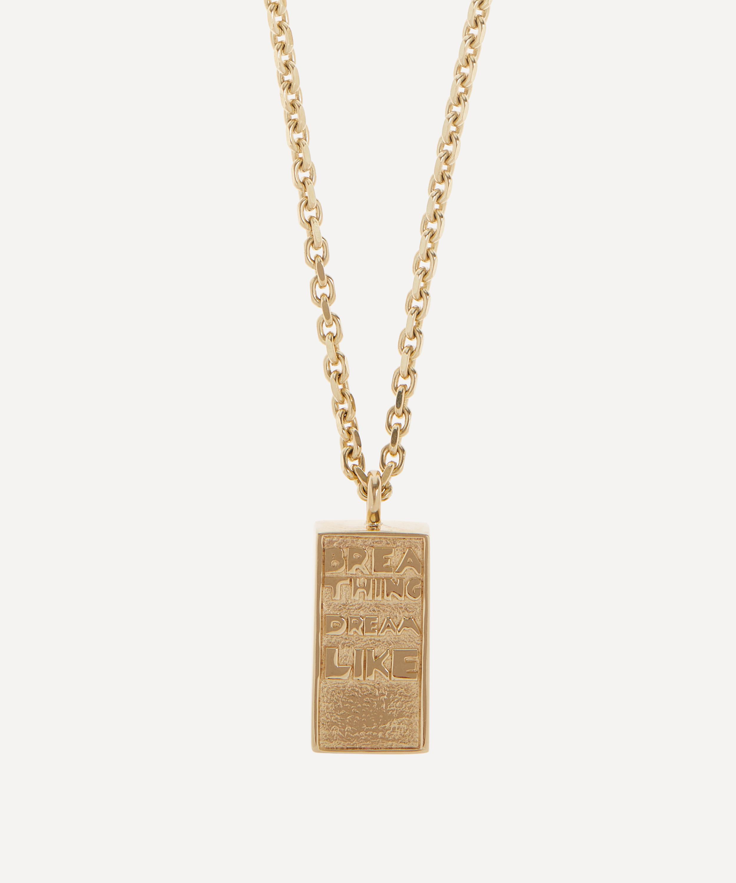 Pascale Monvoisin - 9ct Gold Breathing Totem Chain Necklace image number 