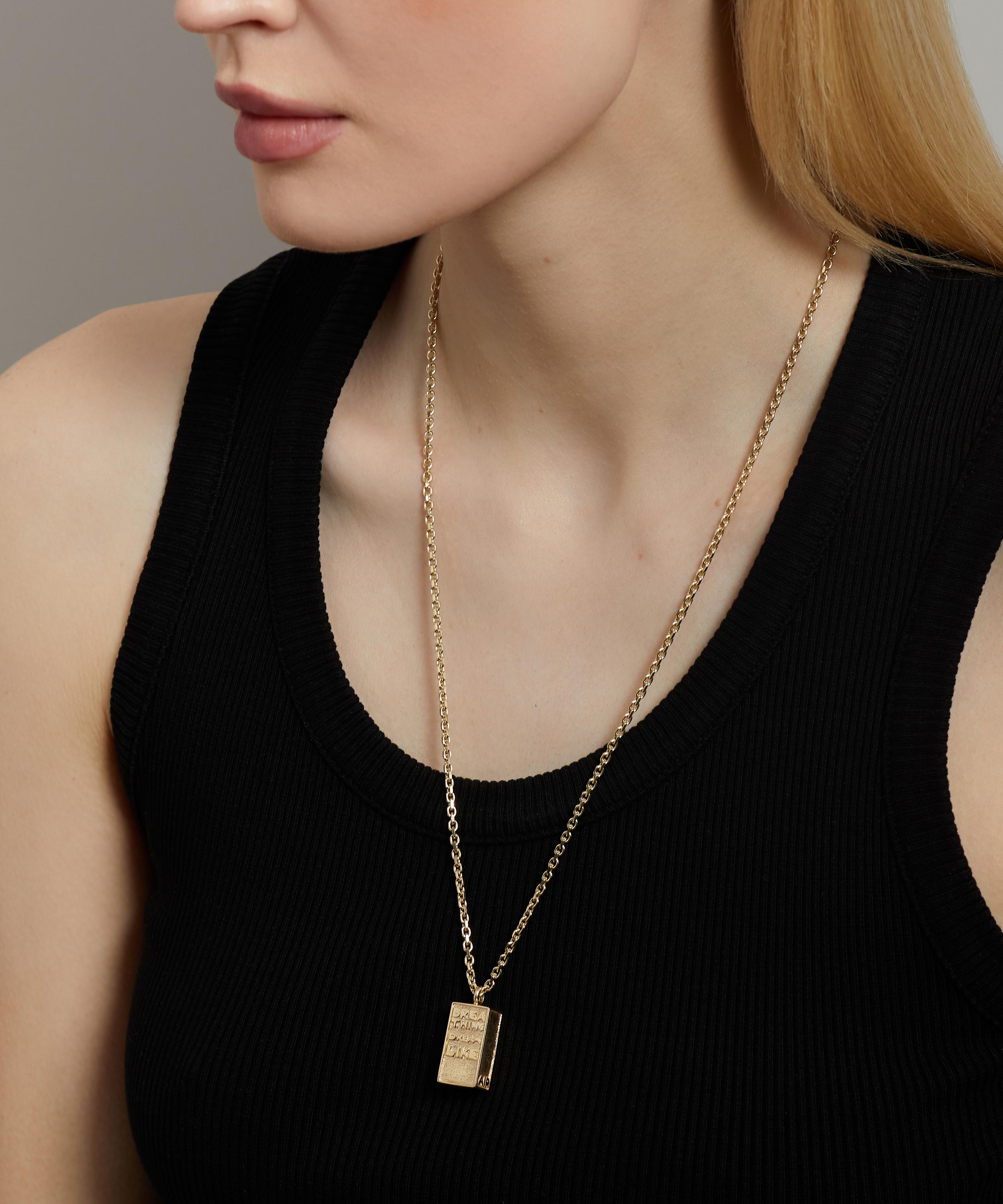 Pascale Monvoisin - 9ct Gold Breathing Totem Chain Necklace image number 