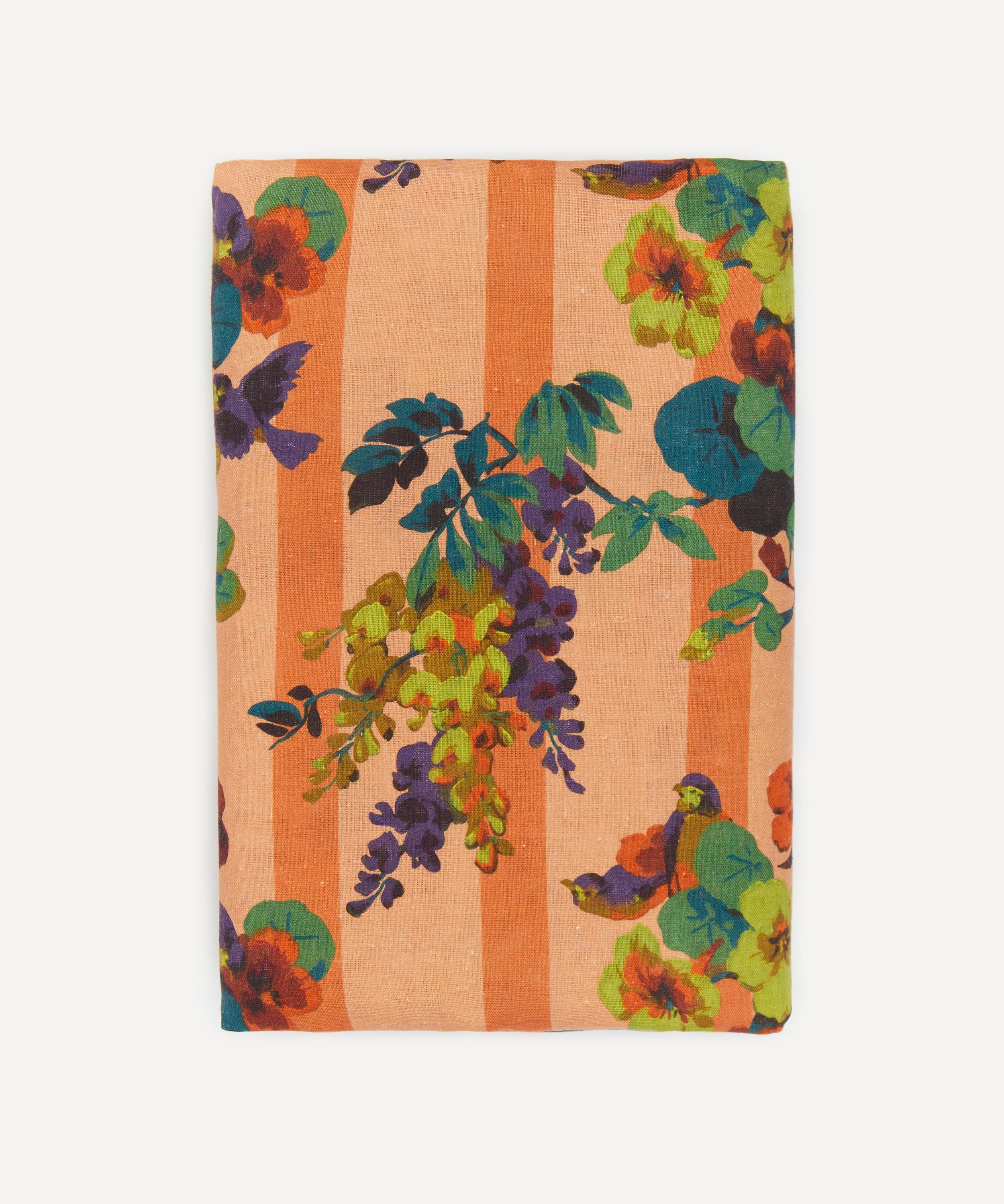 Cabana - Wisteria Rectangular 320x160cm Linen Tablecloth image number 0
