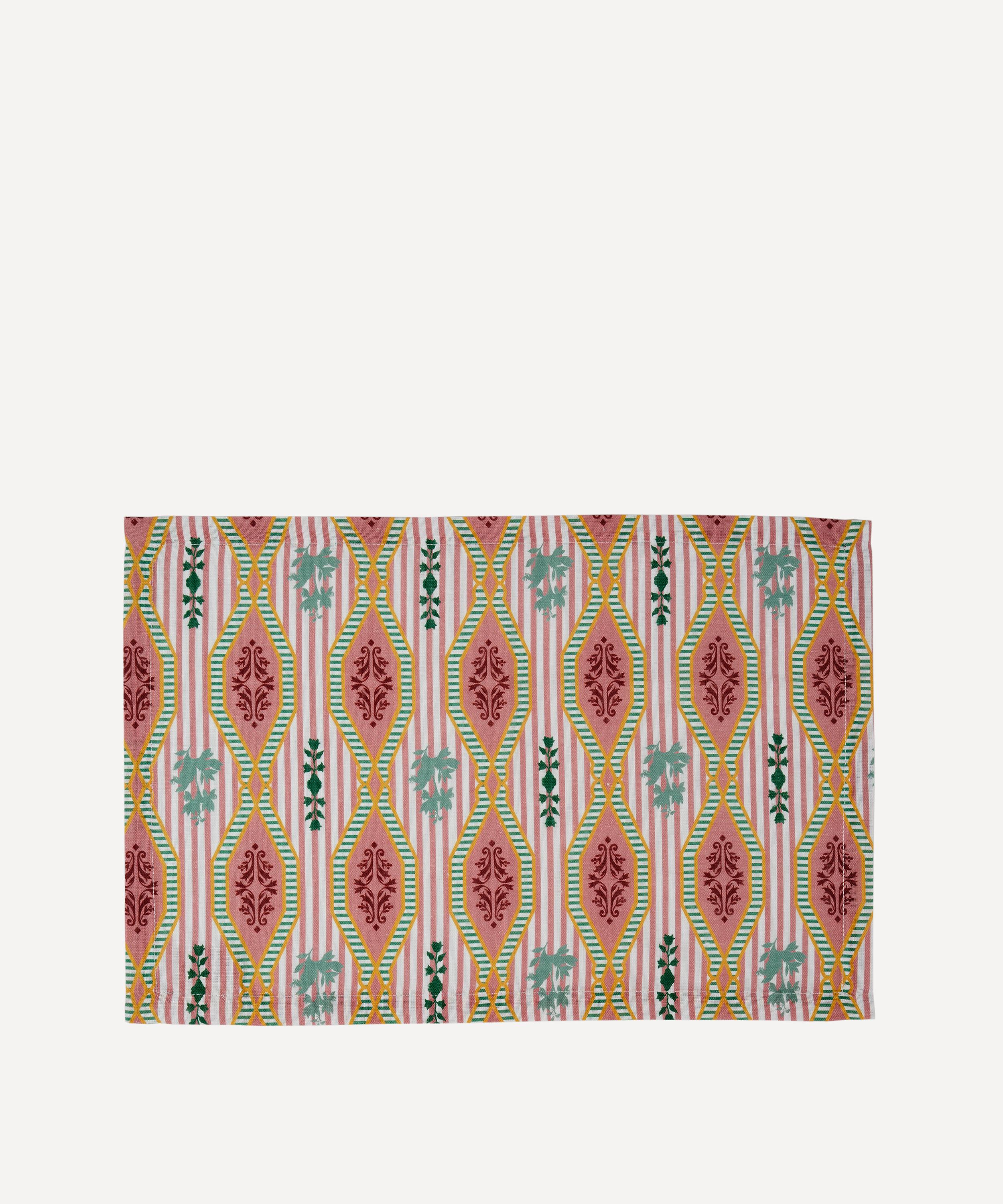 Cabana - Rosa 50x35cm Linen Placemats Set of Two image number 0