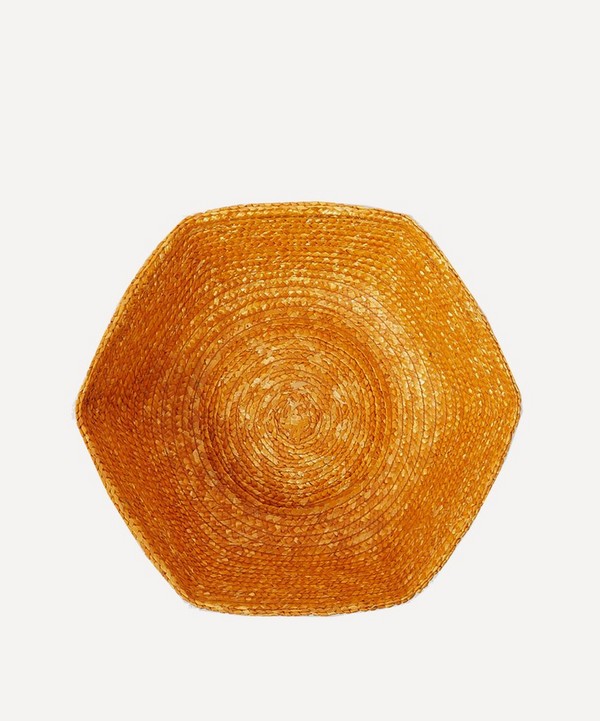Cabana - Small Yellow Raffia Basket image number null