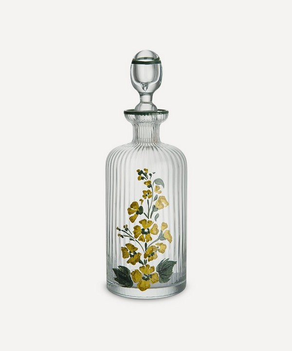 Cabana - Murano Primrose Hand-Painted Oil Bottle image number null