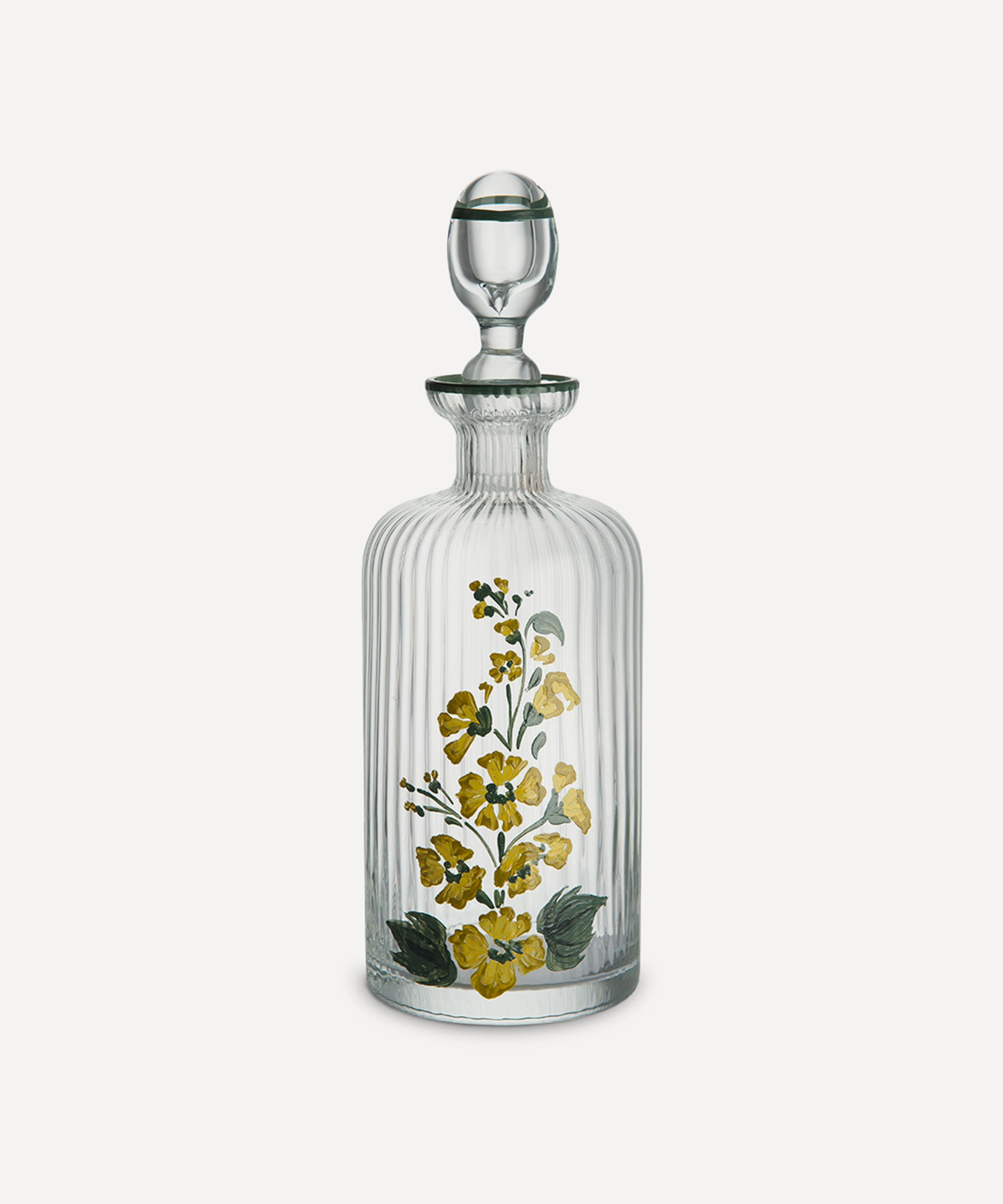 Cabana - Murano Primrose Hand-Painted Oil Bottle image number 0