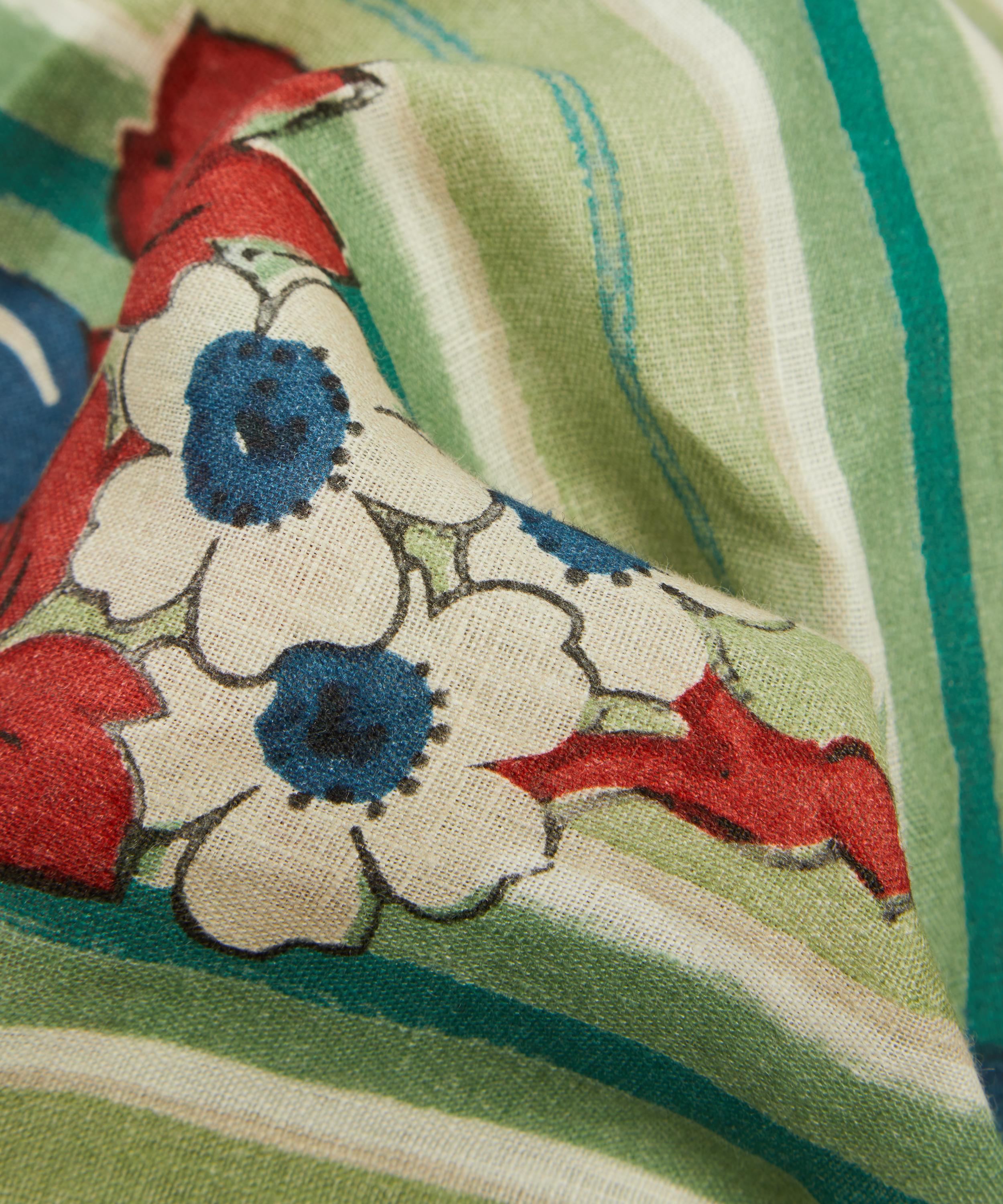 Cabana - Green Turnip Square 250x250cm Linen Tablecloth image number 2