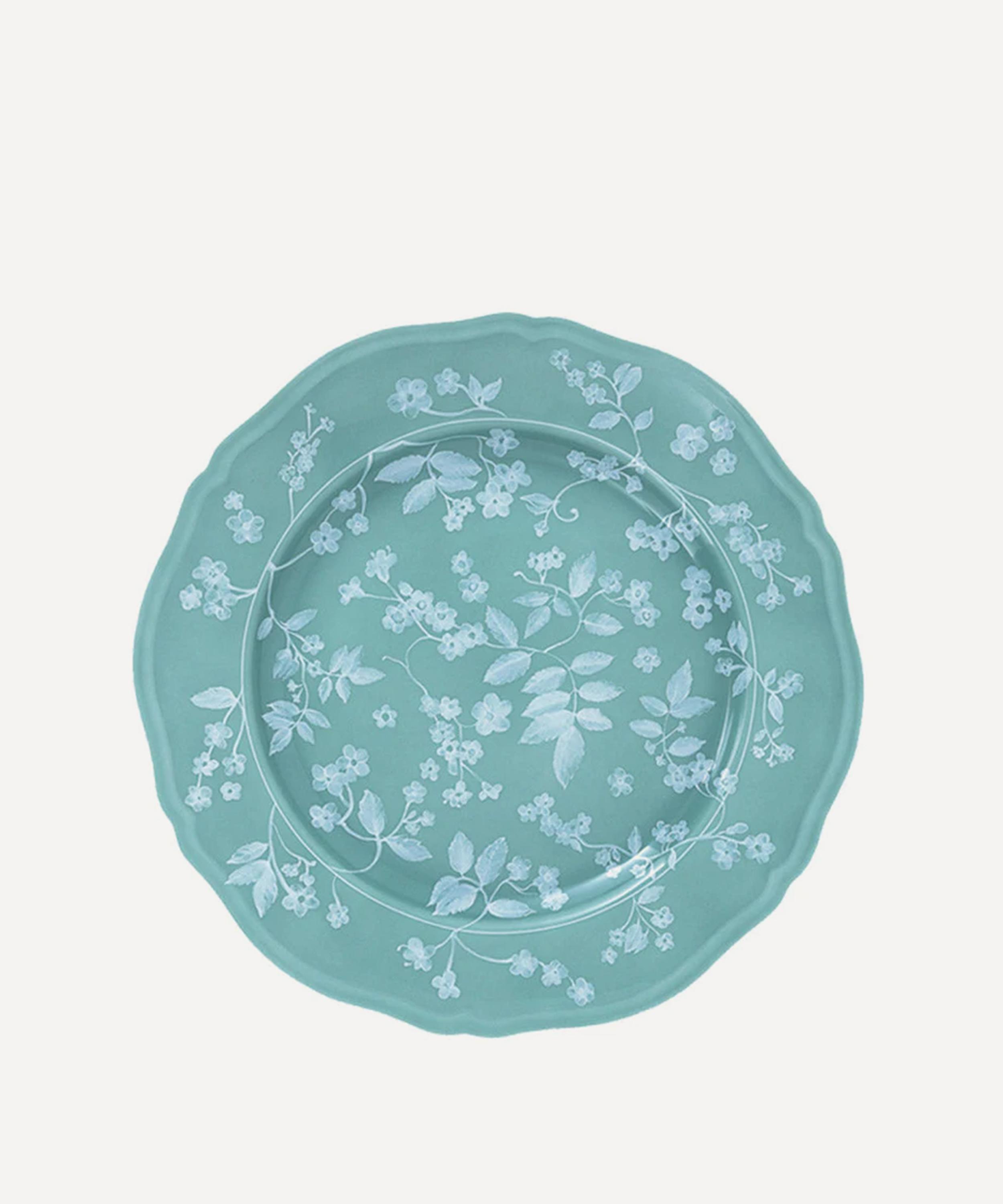 Cabana - Ginori Floral Dinner Plate Sage image number 0