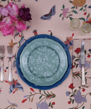 Cabana - Ginori Floral Dinner Plate Sage image number 1