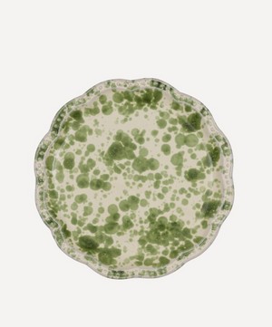 Cabana - Green Speckled Dinner Plate image number 0