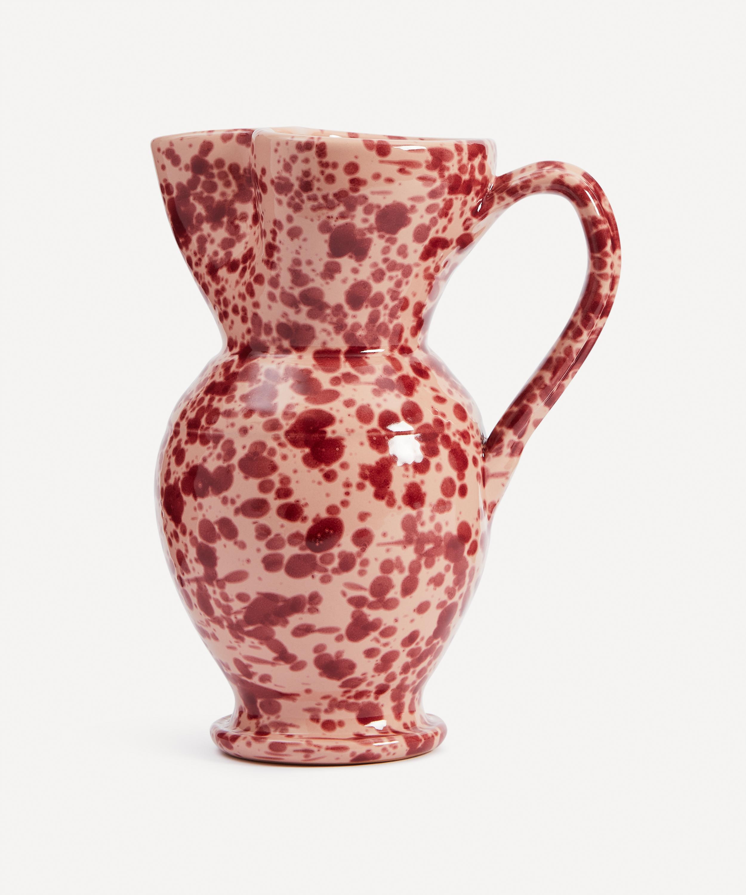 Cabana - Pink Speckled Pitcher image number 0