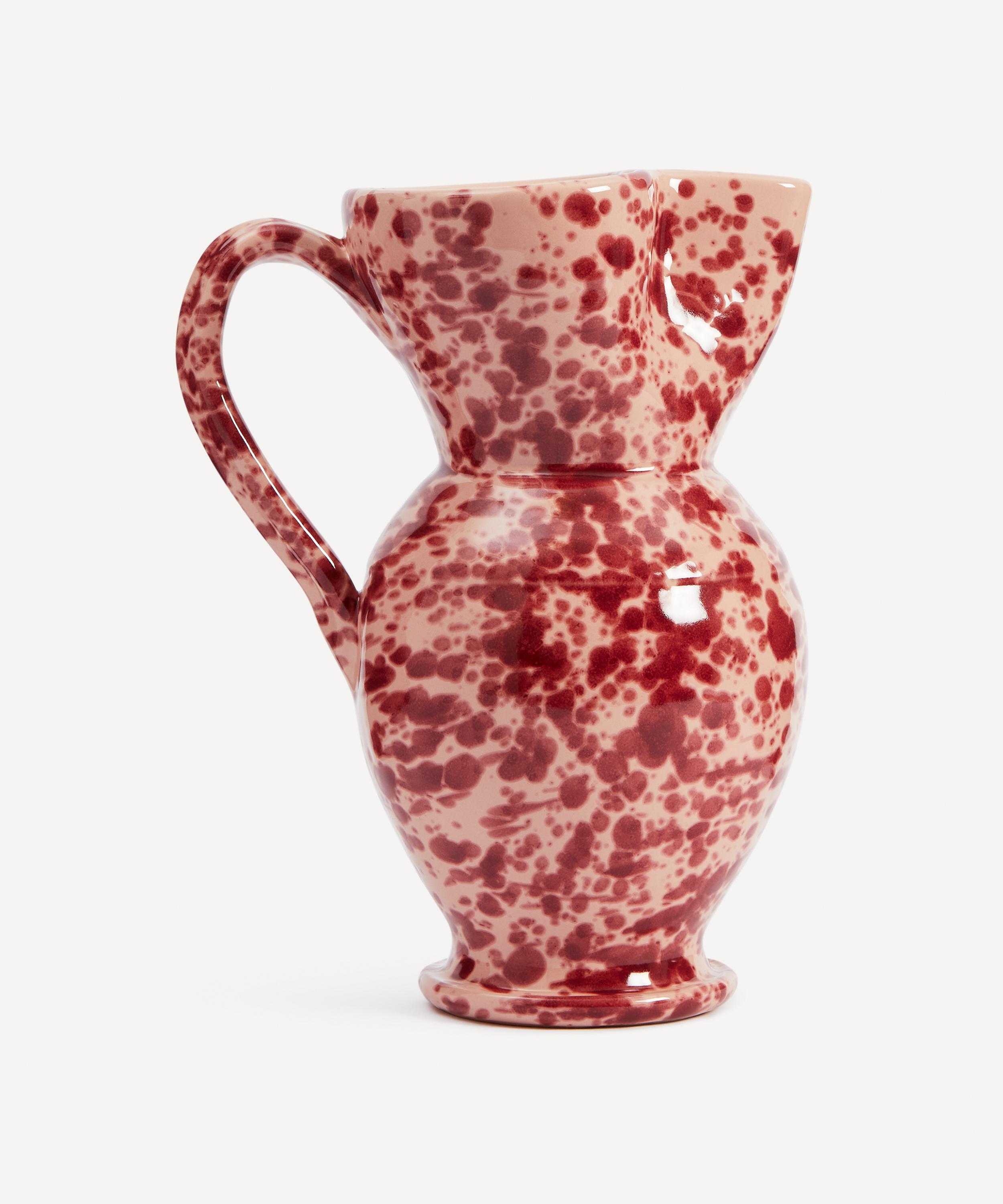 Cabana - Pink Speckled Pitcher image number 1