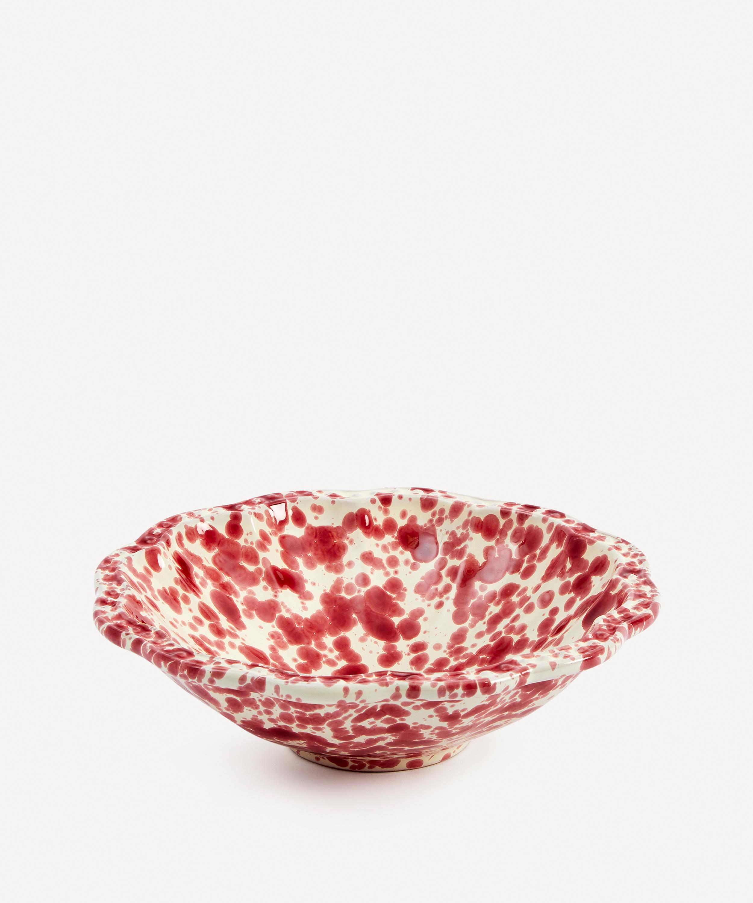 Cabana - Burgundy Speckled Small Bowl image number 0