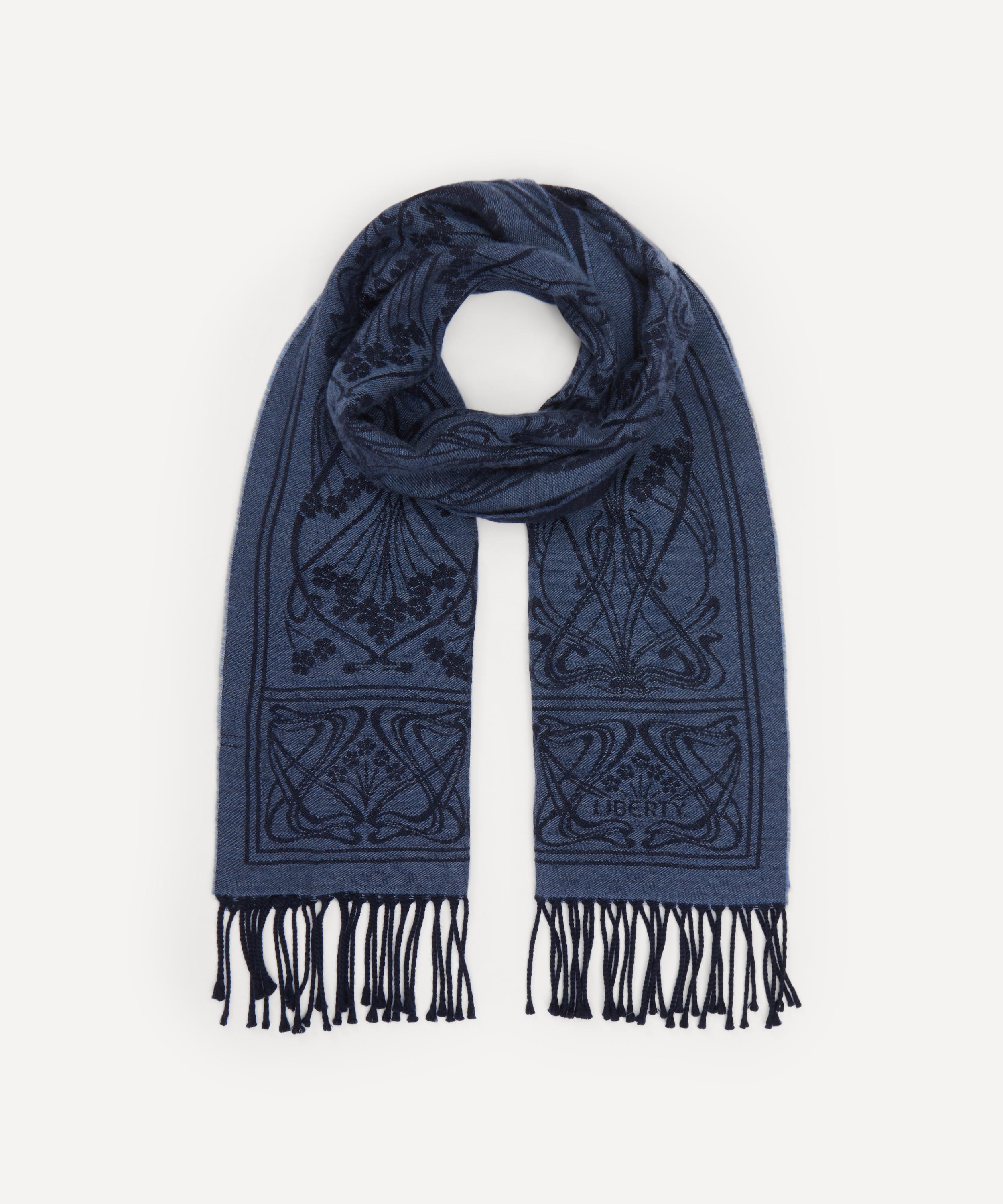 Liberty - Ianthe Wool Jacquard Scarf image number 2