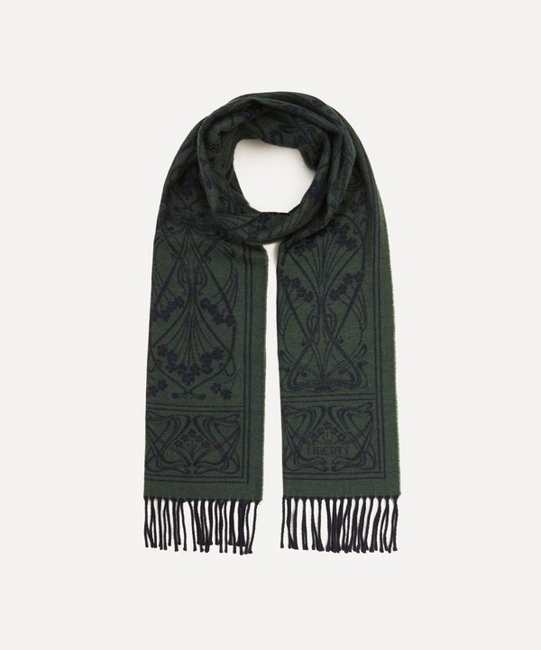 Liberty - Ianthe Wool Jacquard Scarf image number null