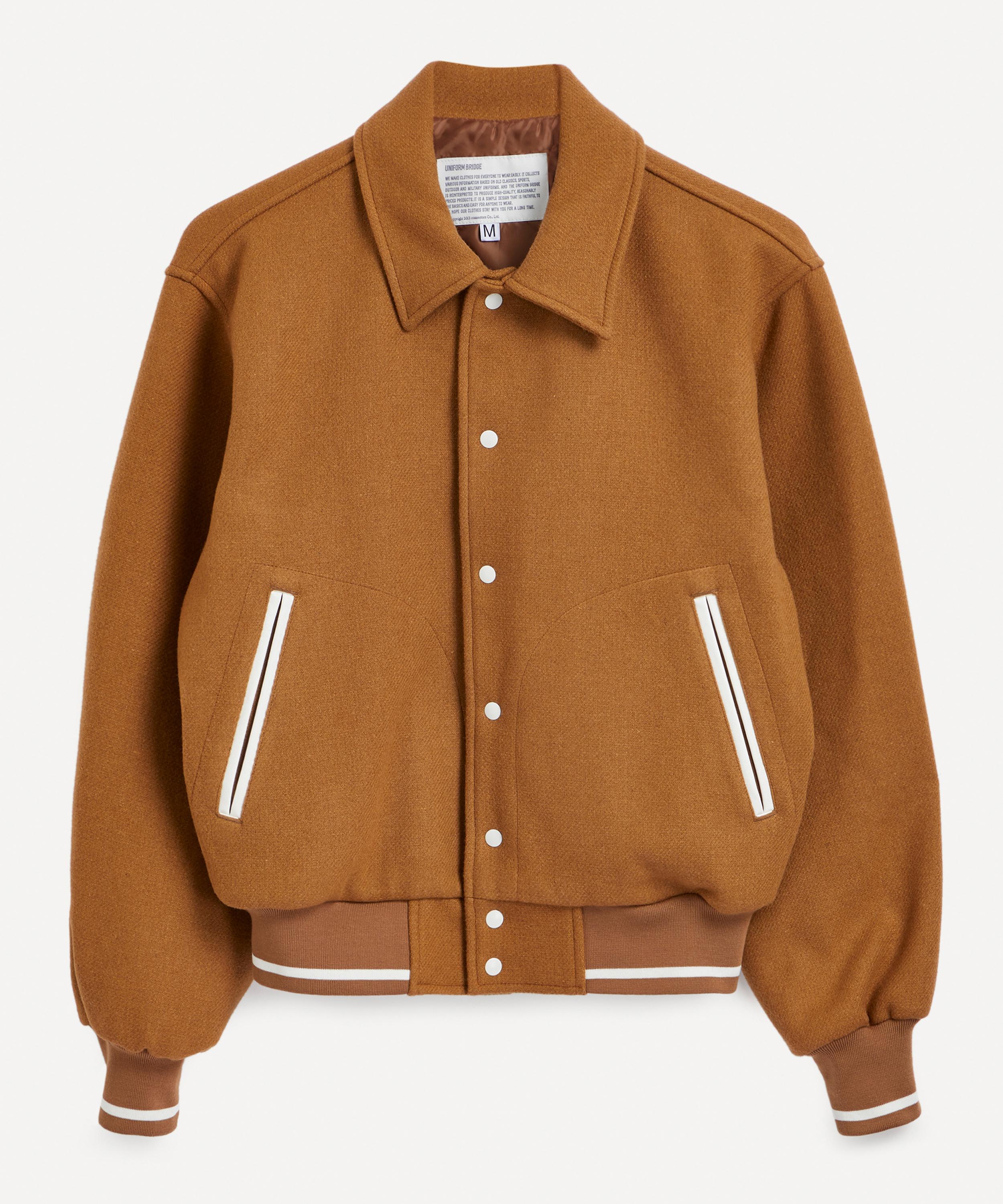 Uniform Bridge - Wool Varsity Blouson Jacket image number 0