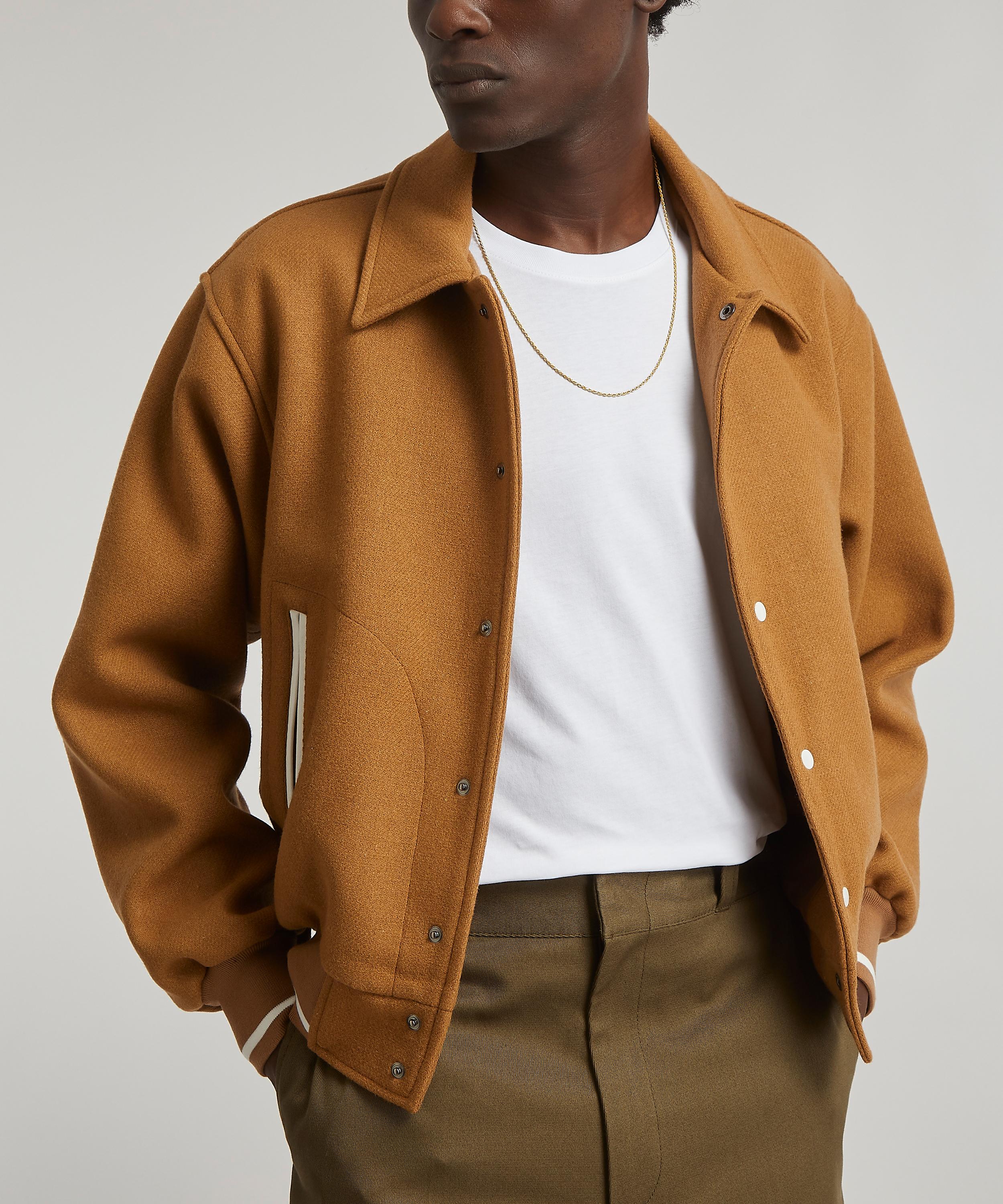 Men's wool varsity jacket sale