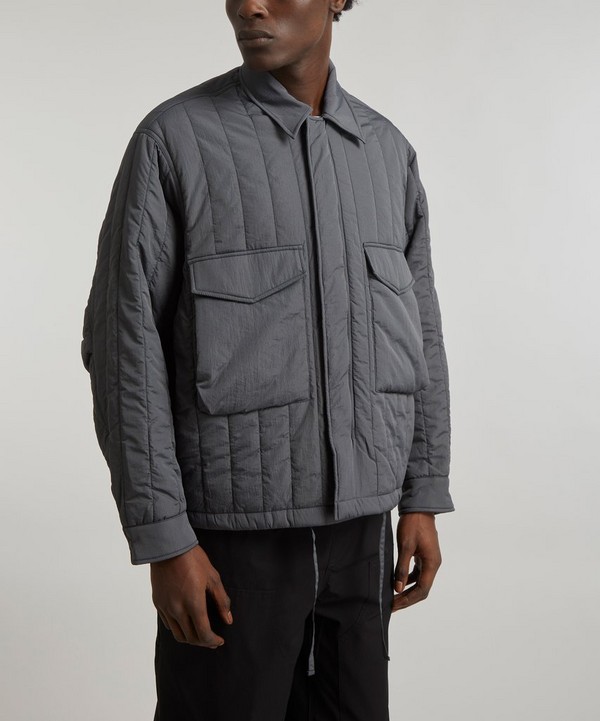 made in usa quilting short jacket
