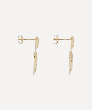 Anna + Nina - x Liberty Gold-Plated Flower of Love Stud Earrings image number 2
