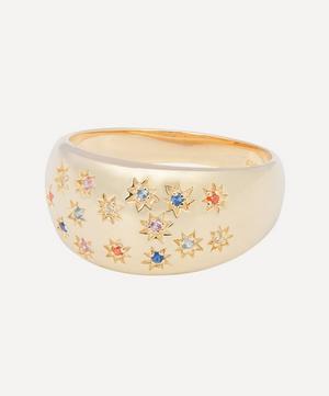 Anna + Nina - x Liberty Gold-Plated Mystic Dreamer Ring image number 0