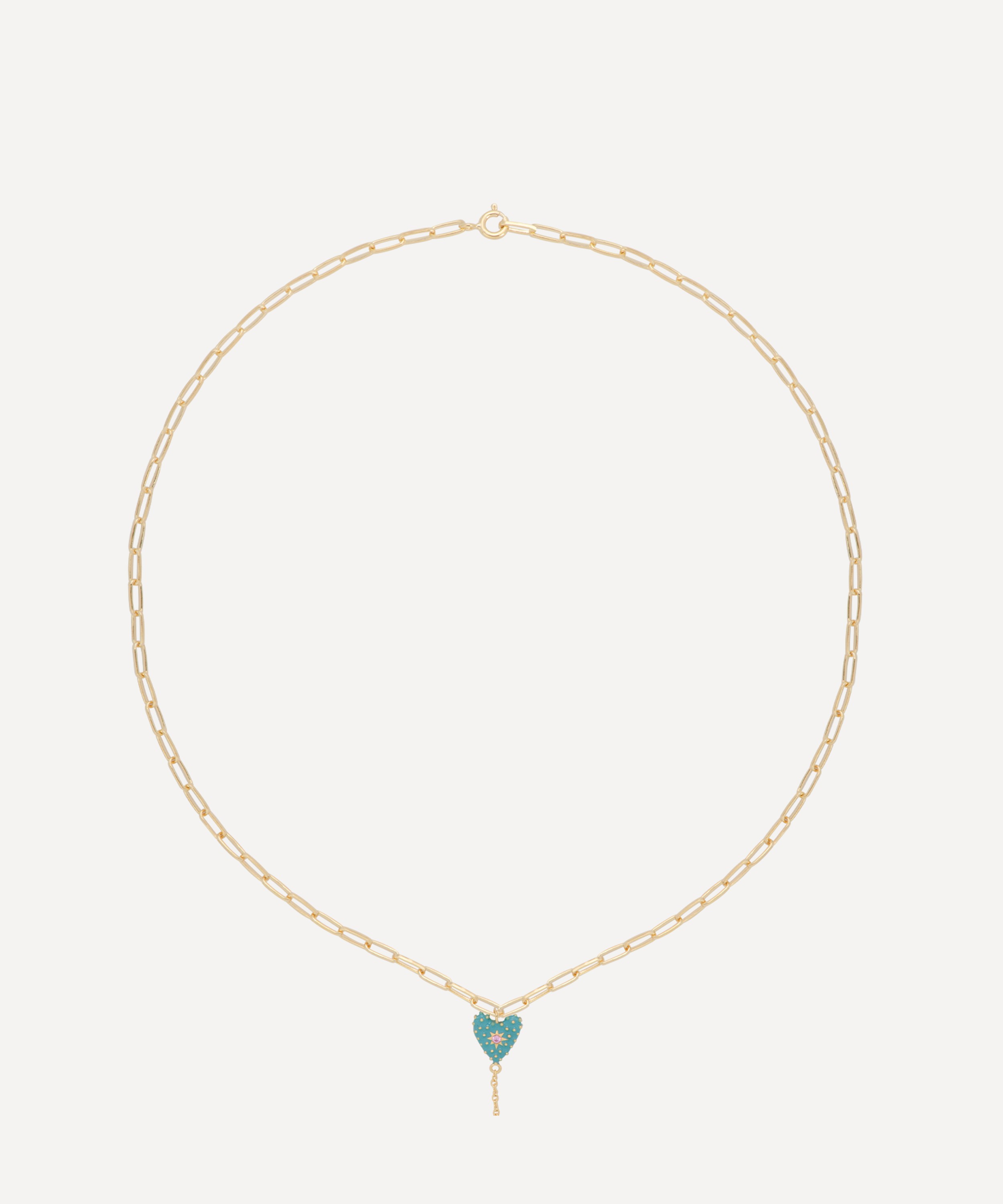Anna + Nina - x Liberty Gold-Plated Serene Love Choker Necklace image number 0