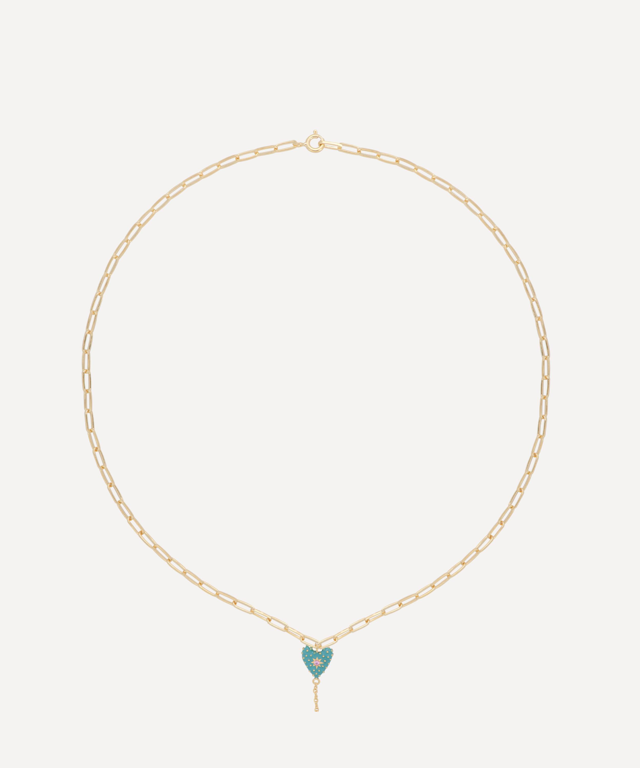 Anna + Nina - x Liberty Gold-Plated Serene Love Choker Necklace image number 0