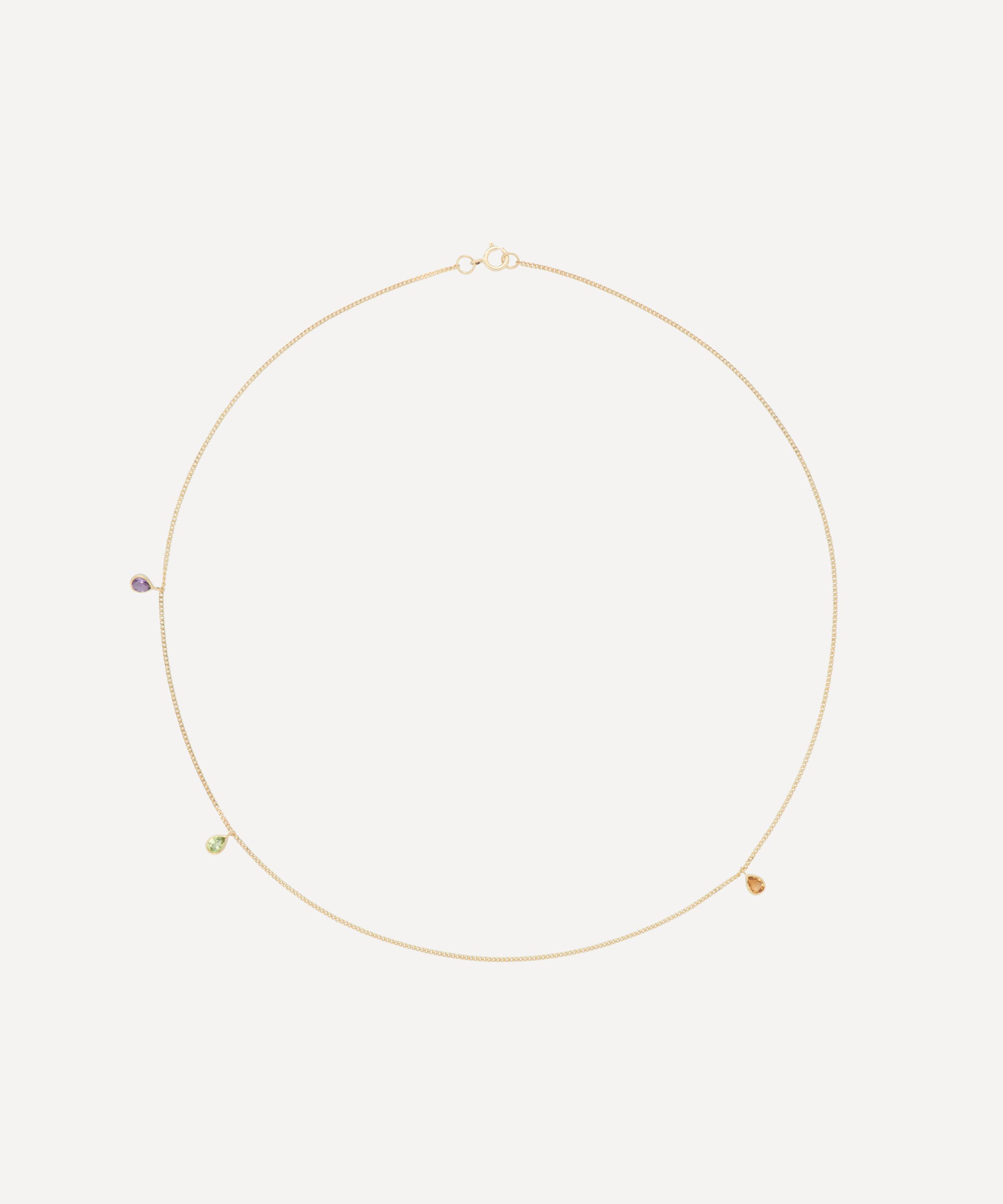 Anna + Nina - x Liberty 14ct Gold Fallen Petal Necklace