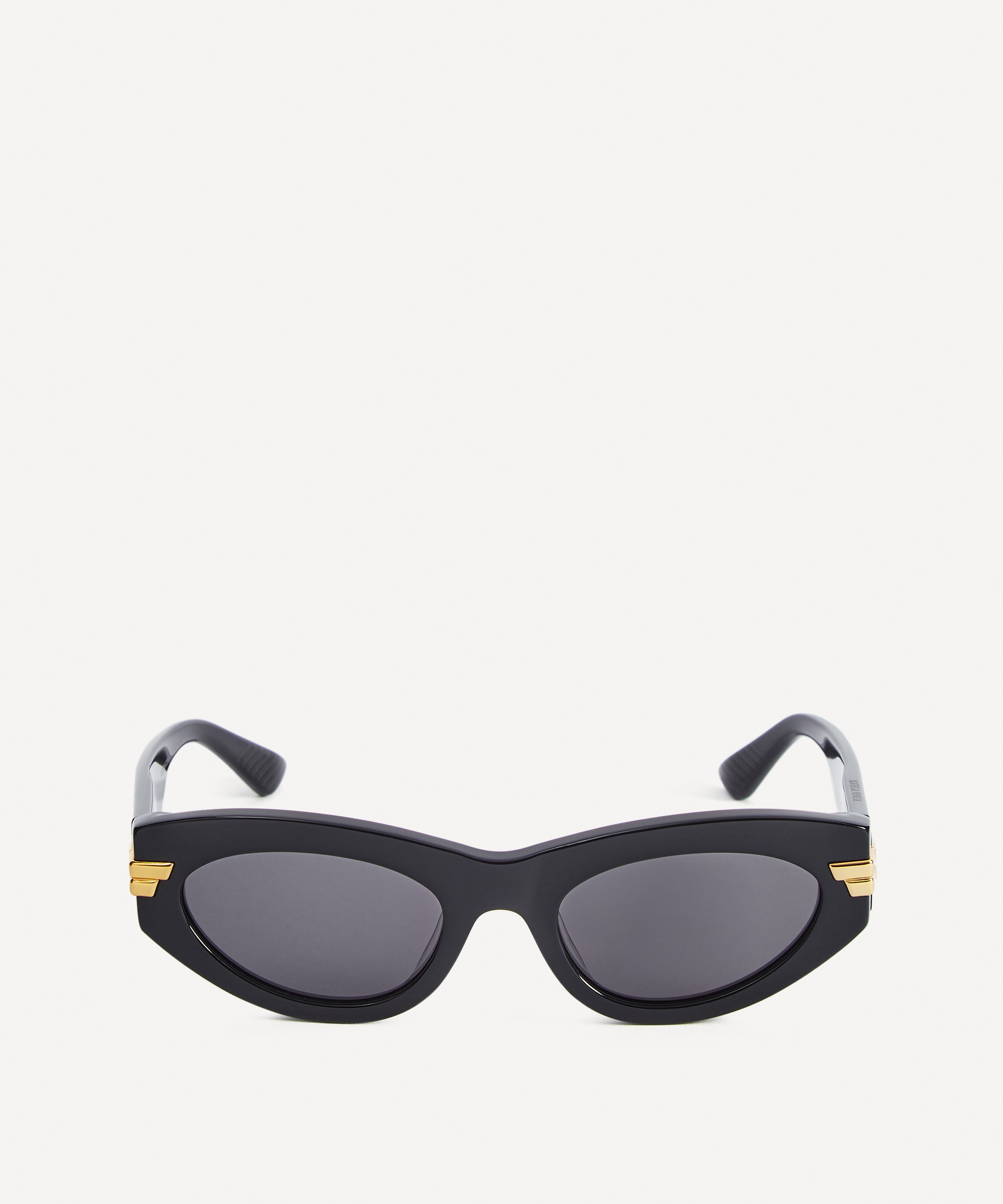 Bottega Veneta Acetate Cat-Eye Sunglasses in Black